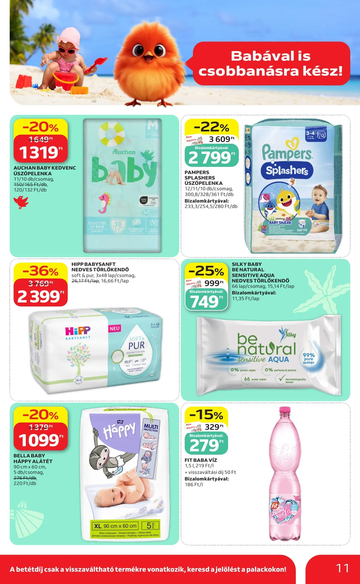 Auchan akciós újság Hipermarket Strand idoszak 05.14–05.27 – 11. oldal