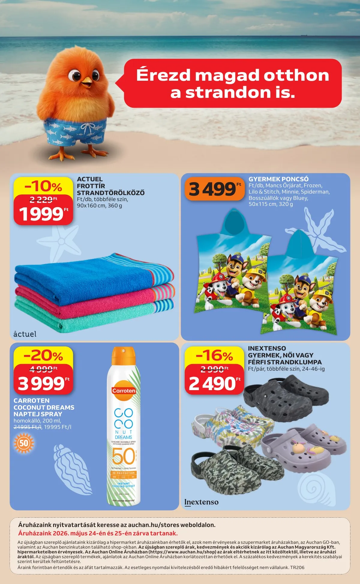 Auchan akciós újság Hipermarket Strand idoszak 05.14–05.27 – 12. oldal