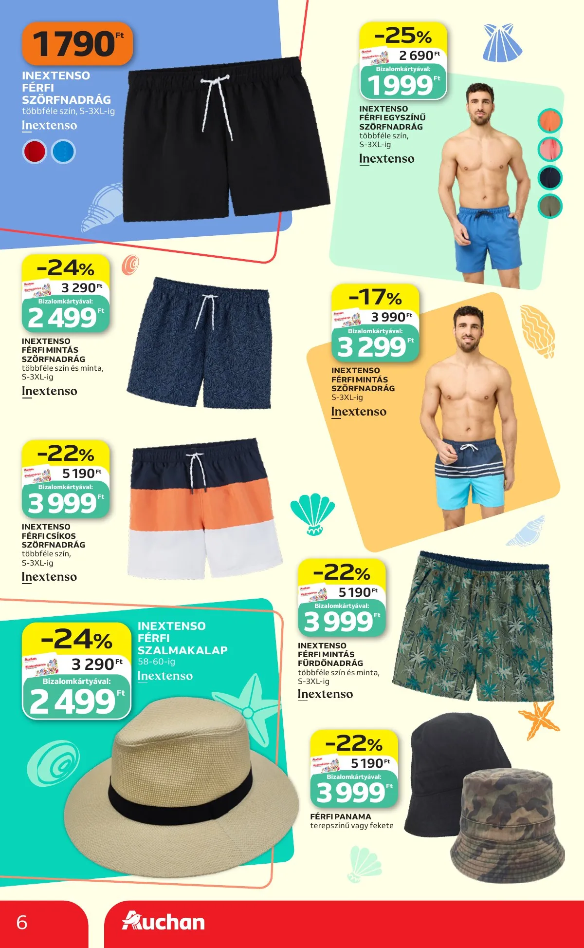 Auchan akciós újság Hipermarket Strand idoszak 05.14–05.27 – 6. oldal