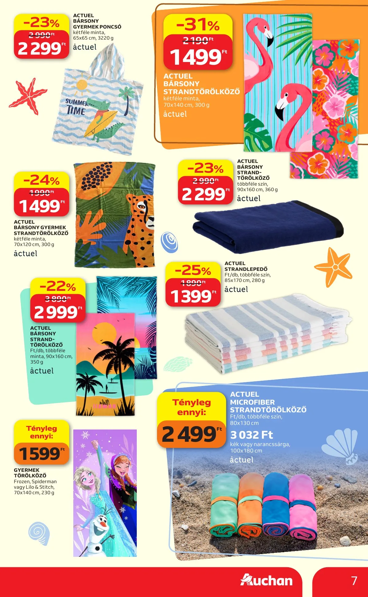 Auchan akciós újság Hipermarket Strand idoszak 05.14–05.27 – 7. oldal