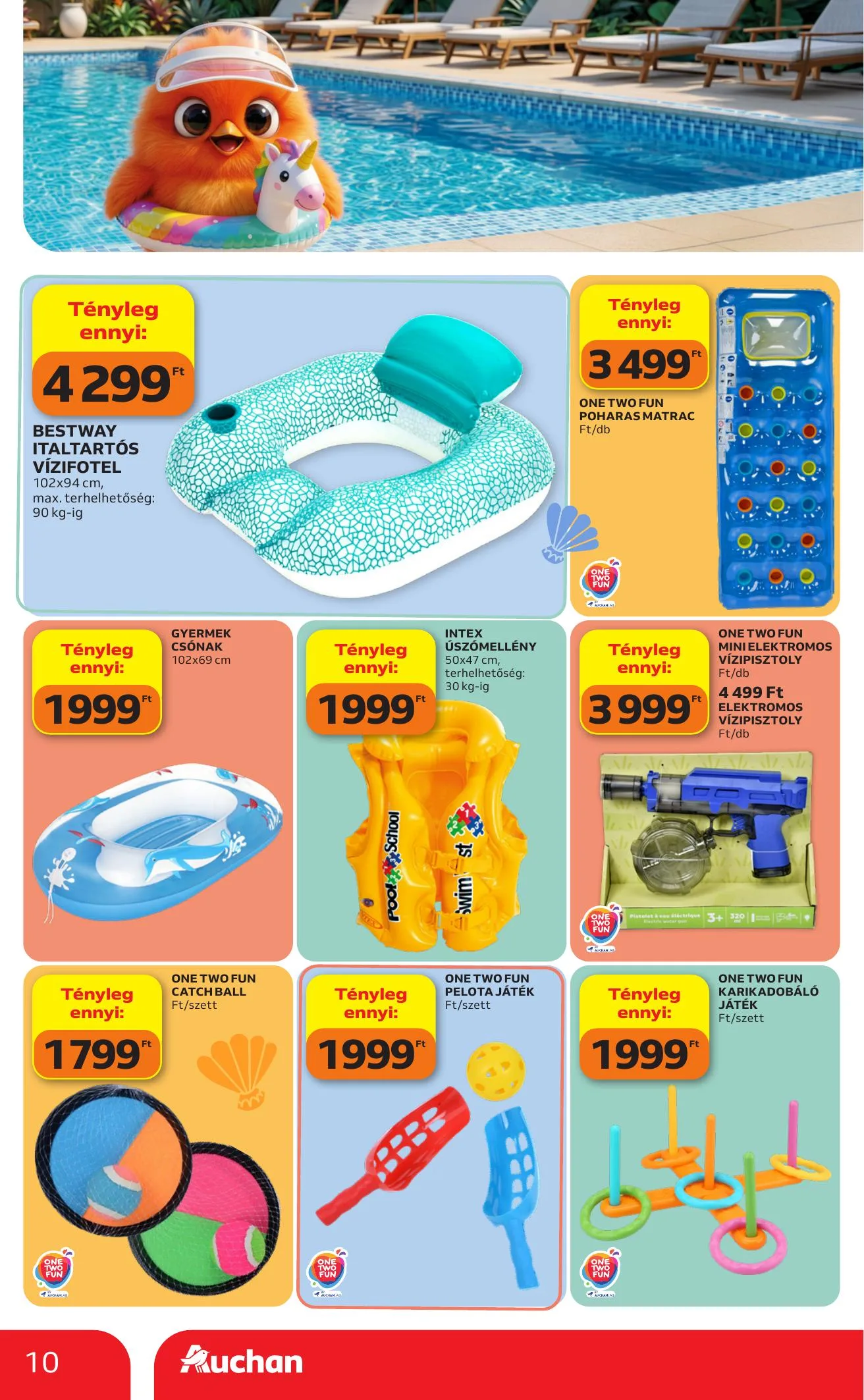 Auchan akciós újság Hipermarket Strand 05.28–06.10 – 10. oldal