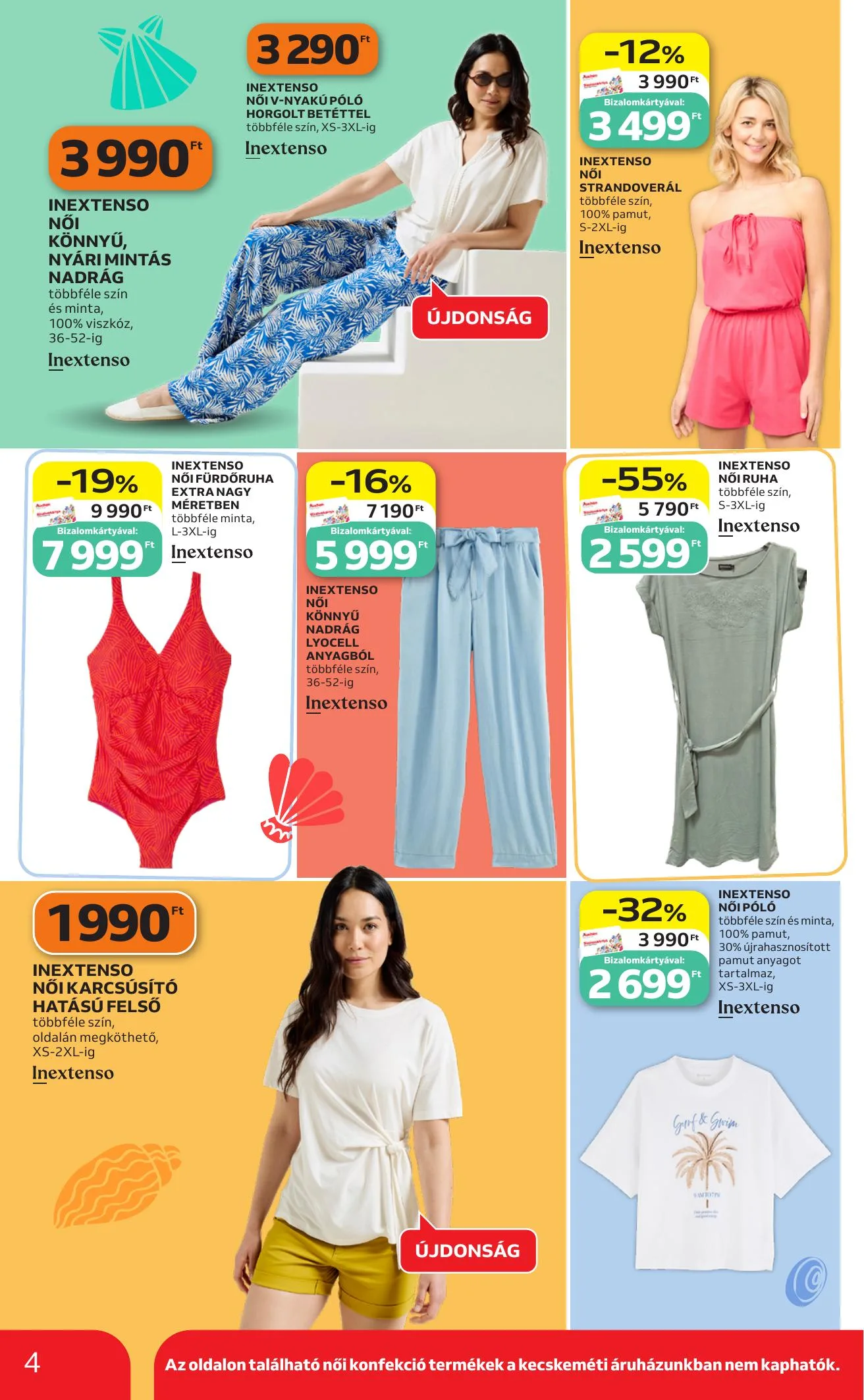 Auchan akciós újság Hipermarket Strand 05.28–06.10 – 4. oldal