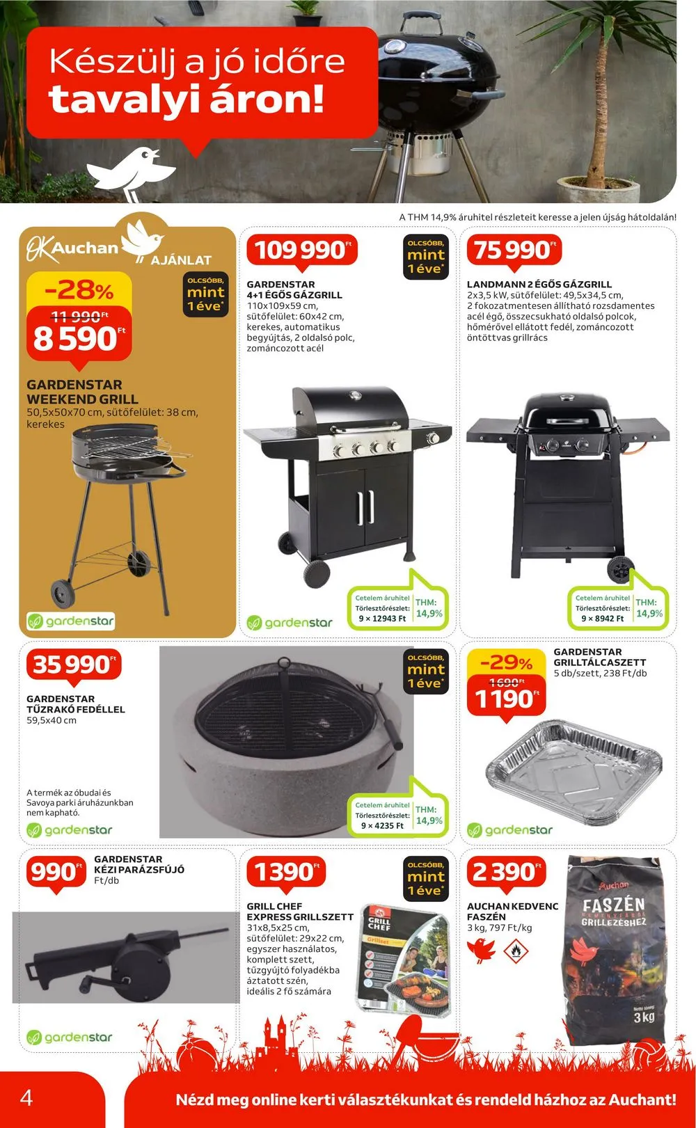 Auchan akciós újság Hipermarket szabadido 03.21–04.17 – 4. oldal
