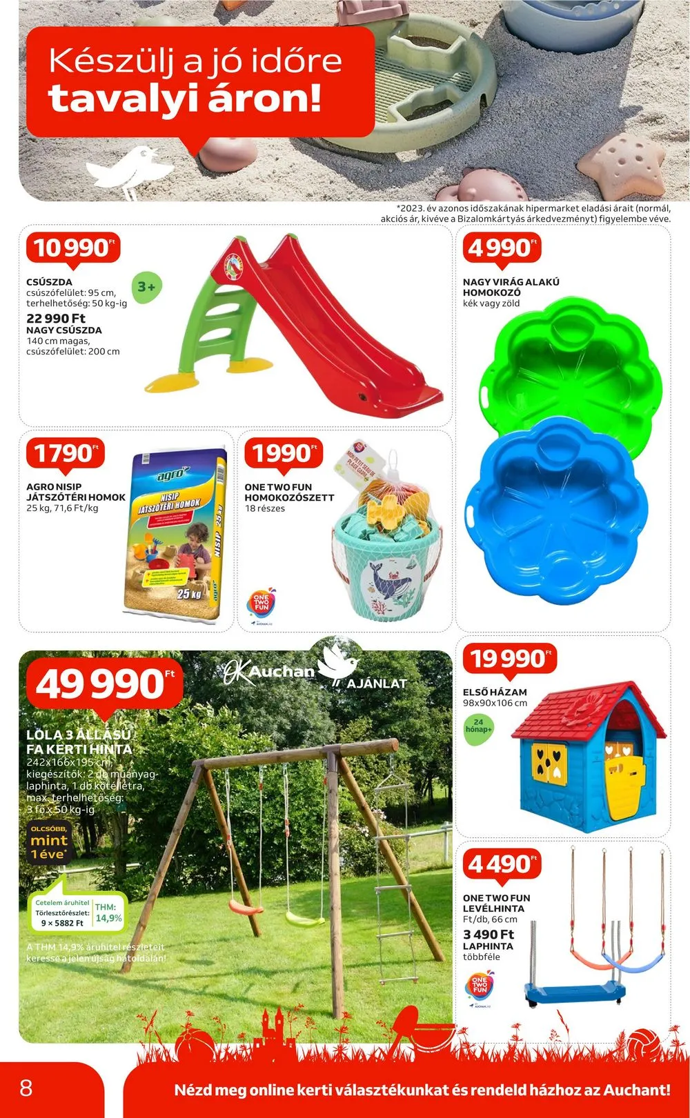 Auchan akciós újság Hipermarket szabadido 03.21–04.17 – 8. oldal