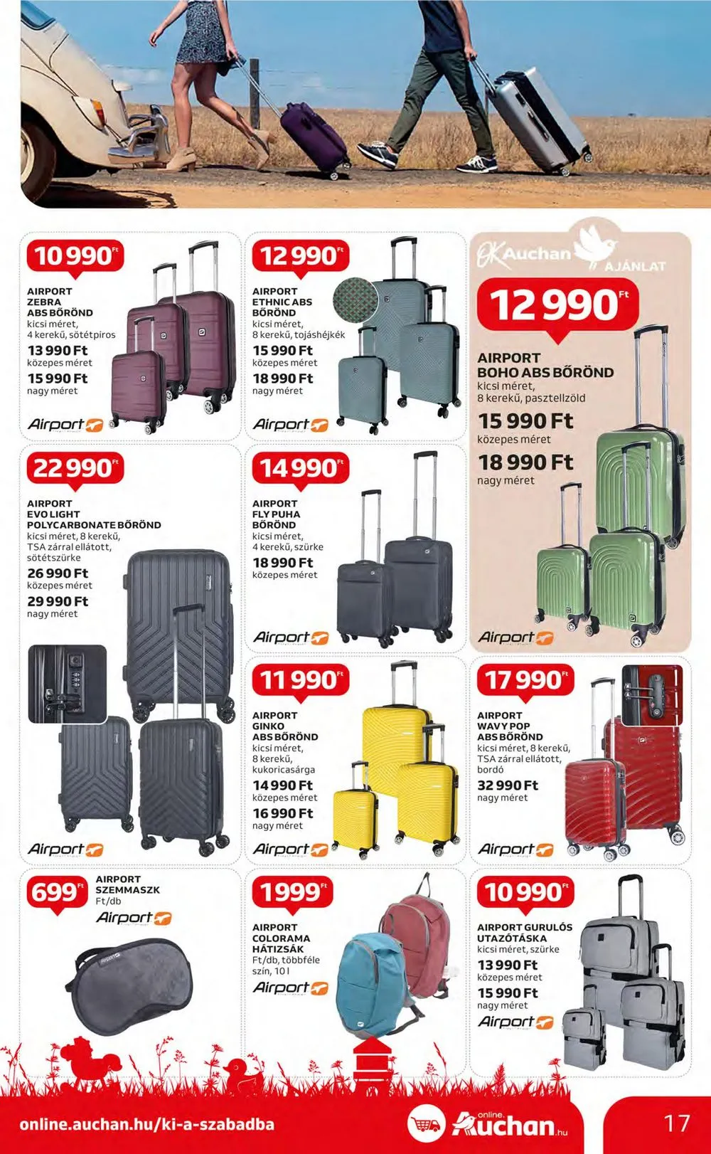 Auchan akciós újság Hipermarket Szabadido 05.02–05.22 – 17. oldal