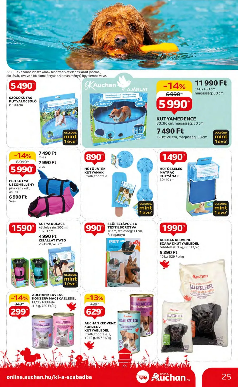 Auchan akciós újság Hipermarket Szabadido 05.02–05.22 – 25. oldal