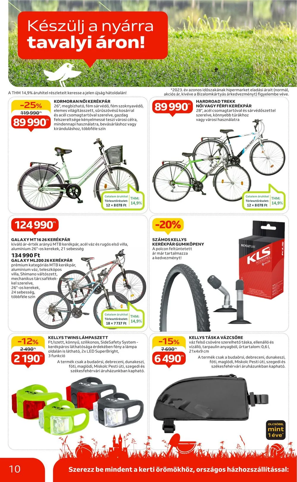 Auchan akciós újság Hipermarket szabadido 05.16–06.12 – 10. oldal
