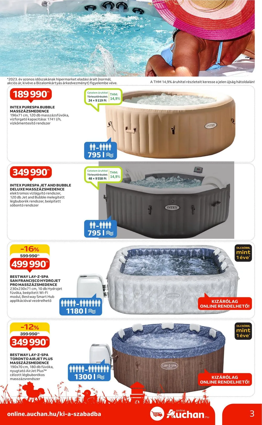 Auchan akciós újság Hipermarket szabadido 05.16–06.12 – 3. oldal