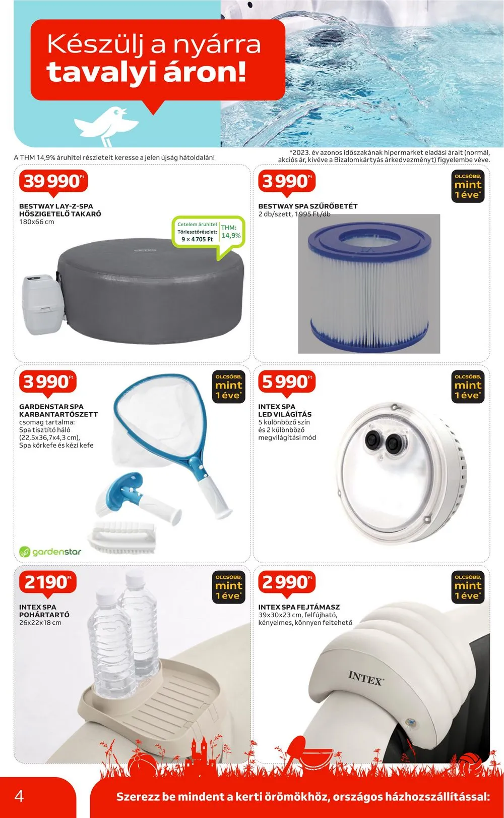 Auchan akciós újság Hipermarket szabadido 05.16–06.12 – 4. oldal