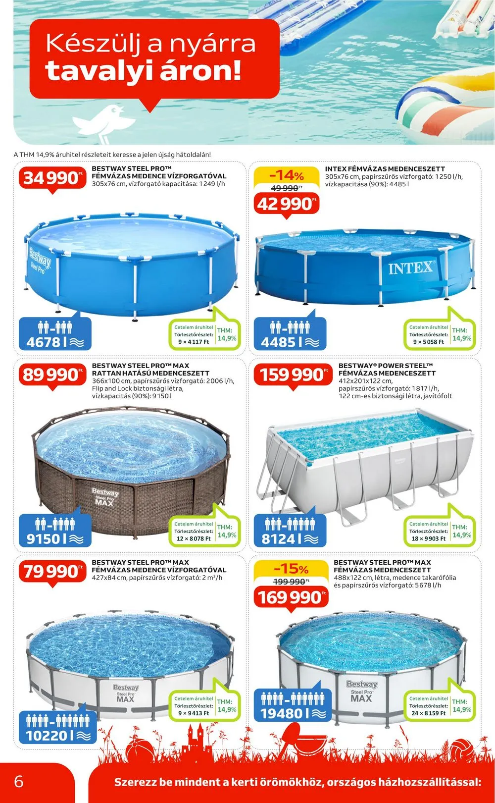 Auchan akciós újság Hipermarket szabadido 05.16–06.12 – 6. oldal