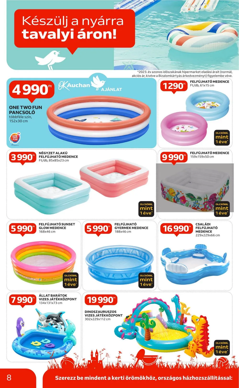 Auchan akciós újság Hipermarket szabadido 05.16–06.12 – 8. oldal