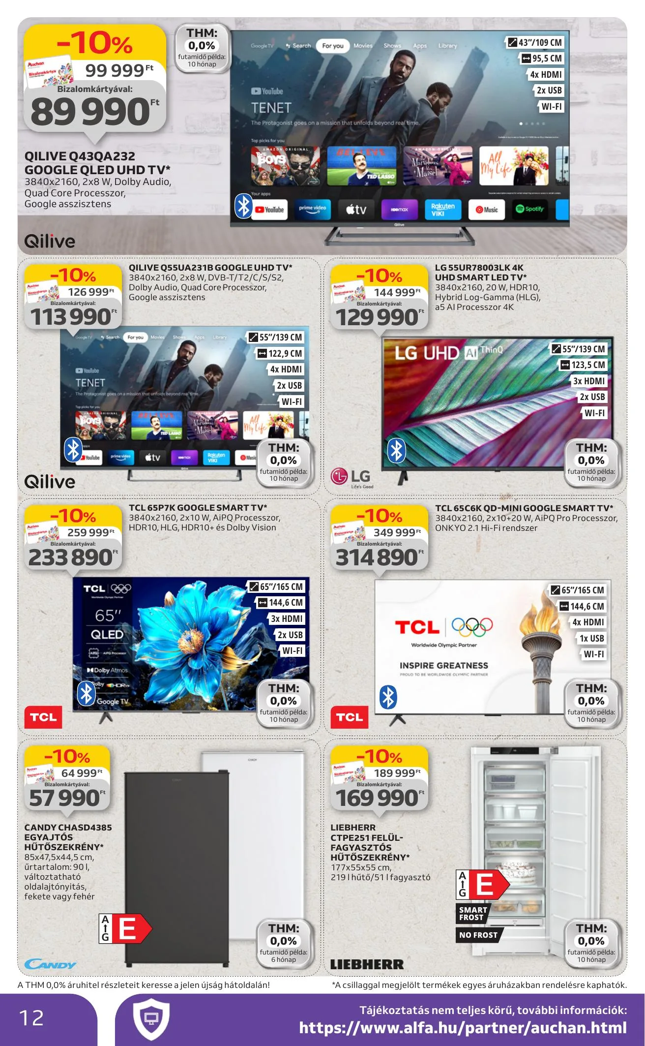 Auchan akciós újság Hipermarket szépség Apolas 07.03–07.16 – 12. oldal