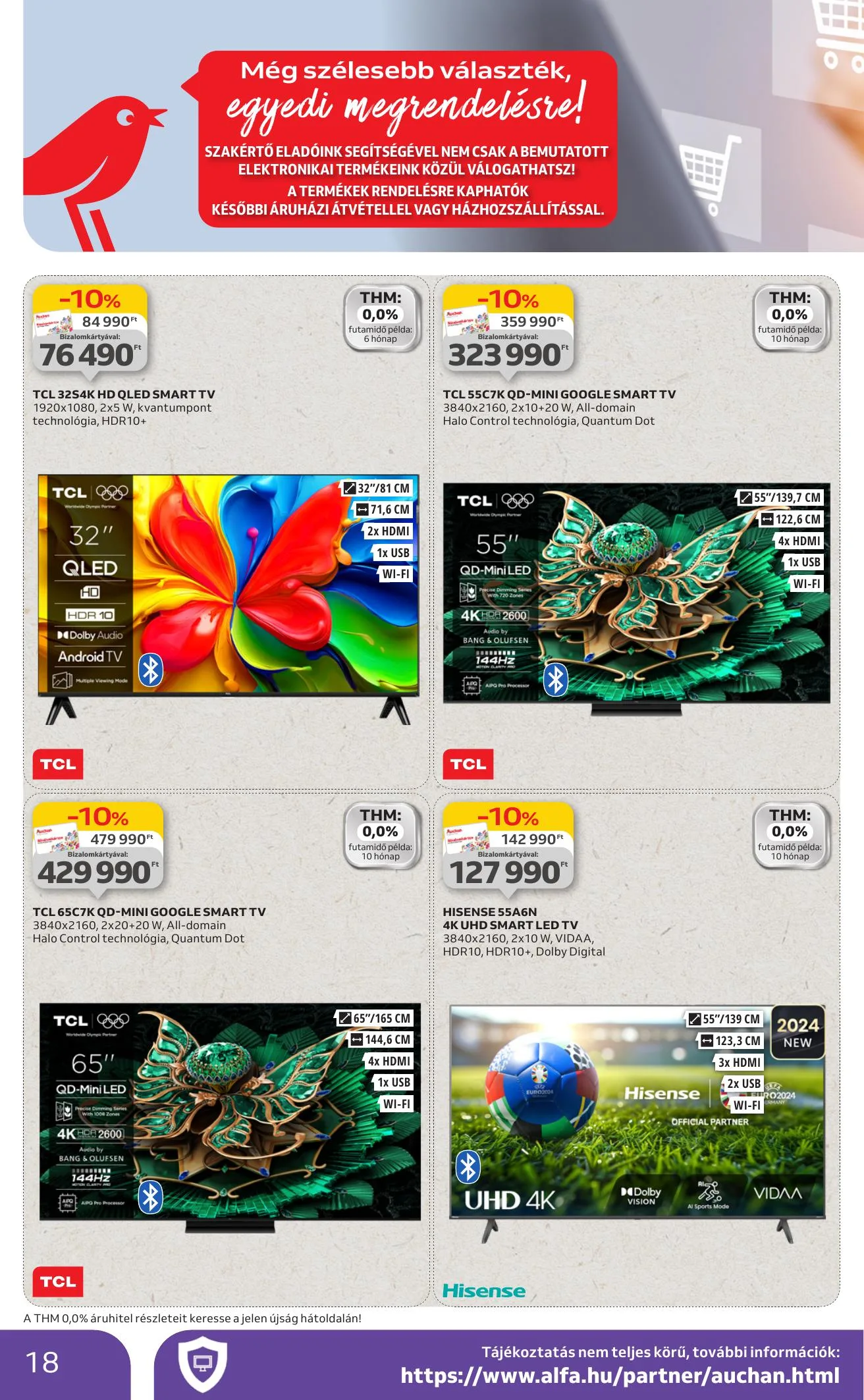 Auchan akciós újság Hipermarket szépség Apolas 07.03–07.16 – 18. oldal