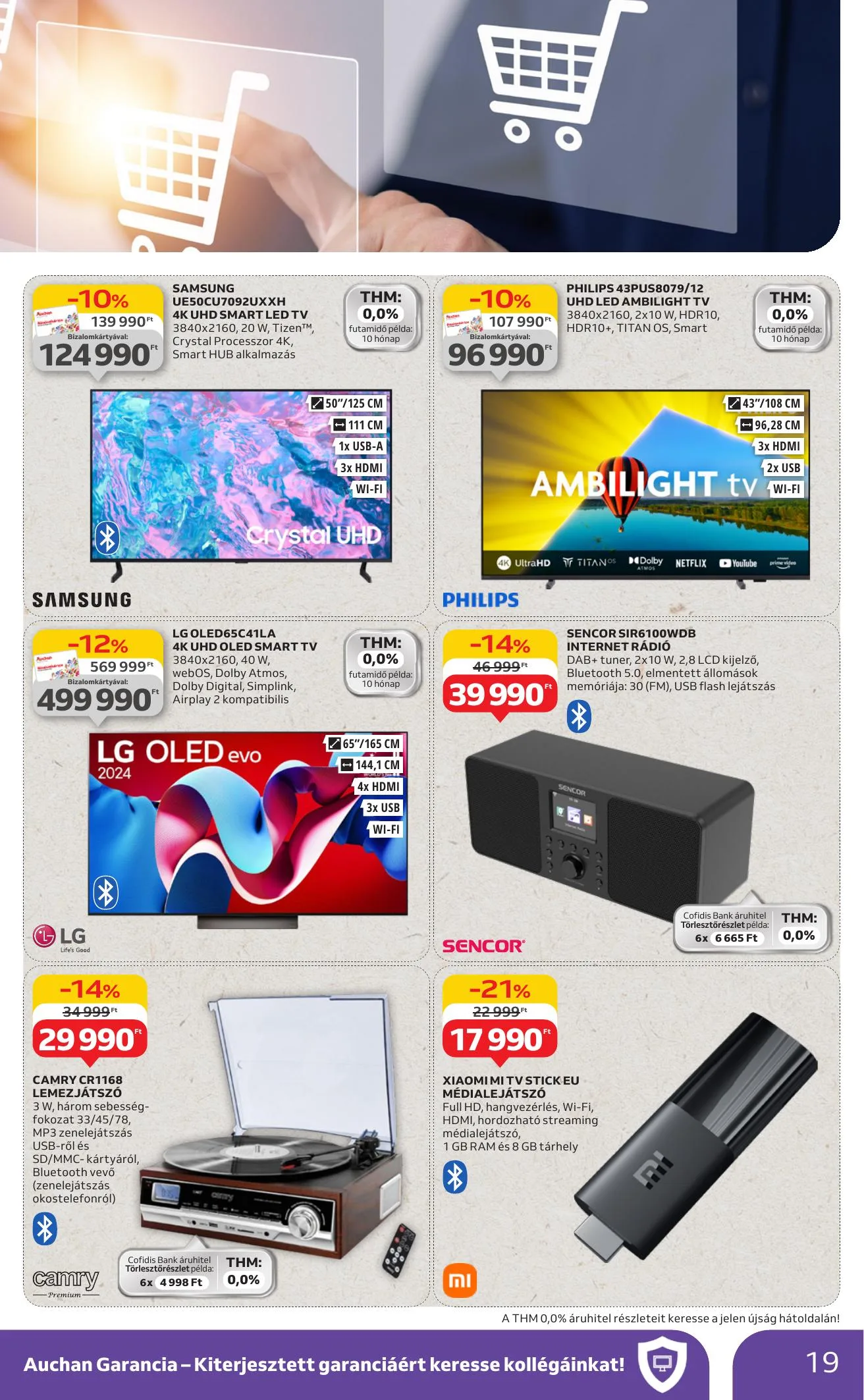 Auchan akciós újság Hipermarket szépség Apolas 07.03–07.16 – 19. oldal