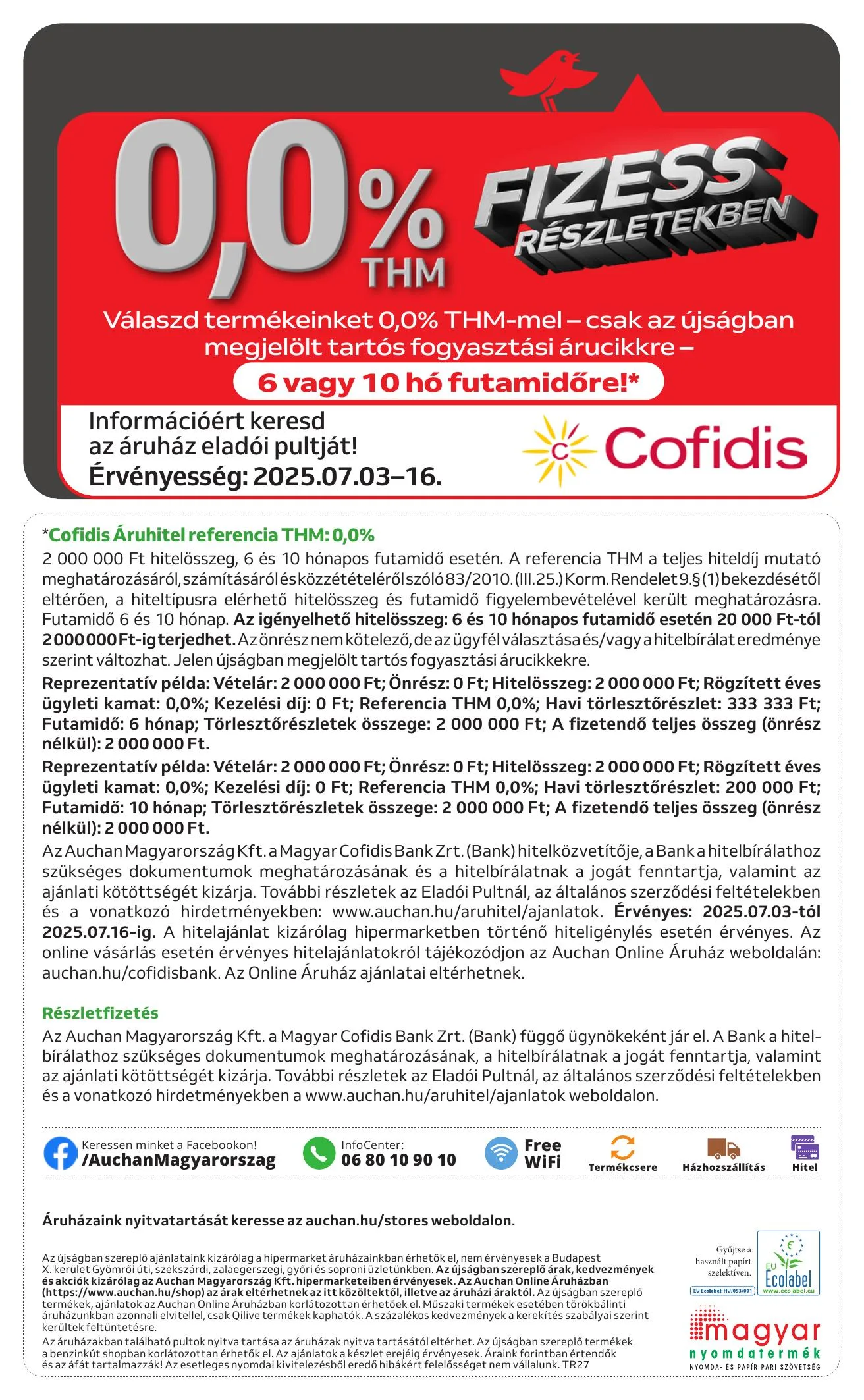 Auchan akciós újság Hipermarket szépség Apolas 07.03–07.16 – 22. oldal