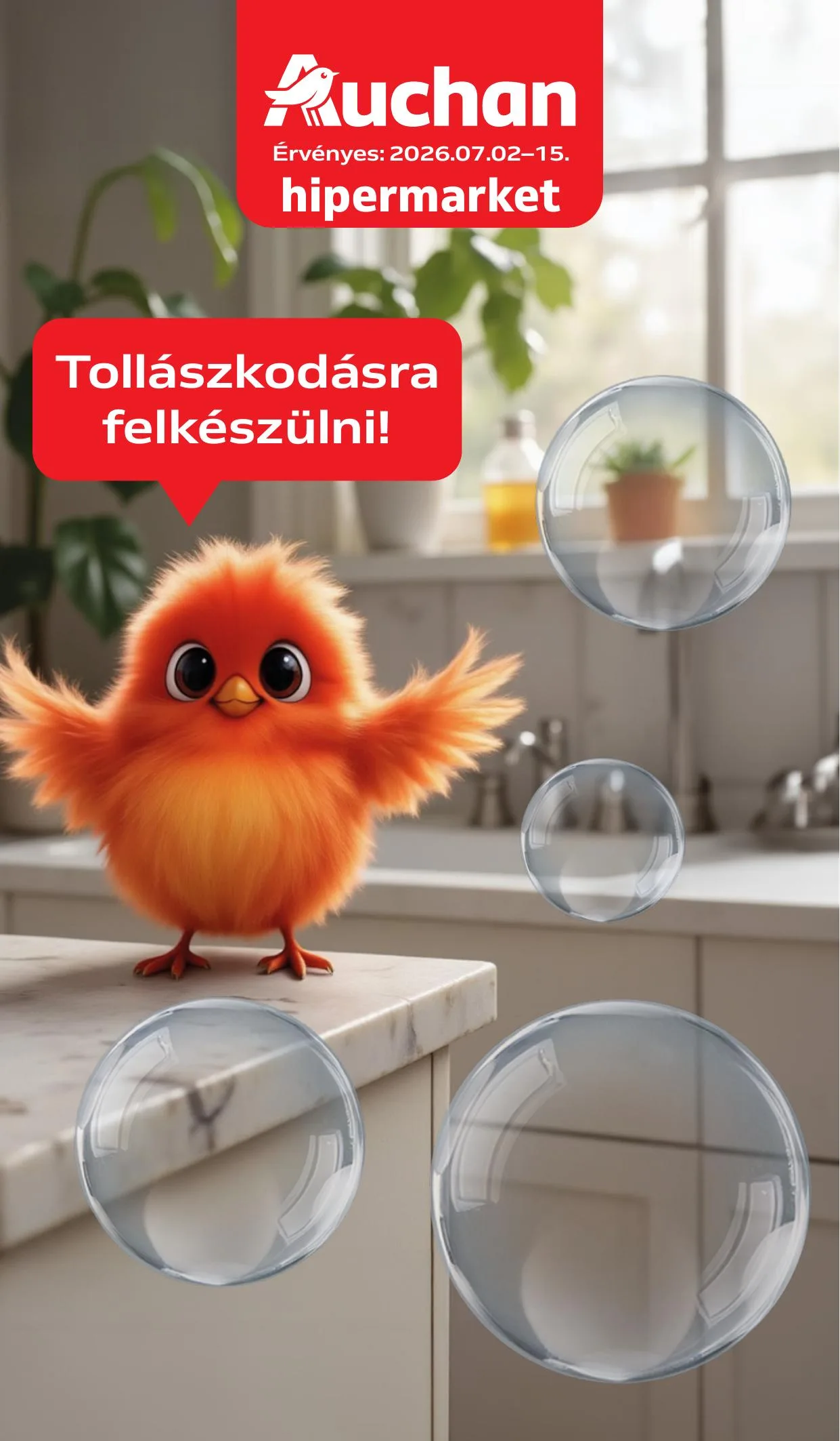 Auchan akciós újság Hipermarket szépség 07.02–07.15