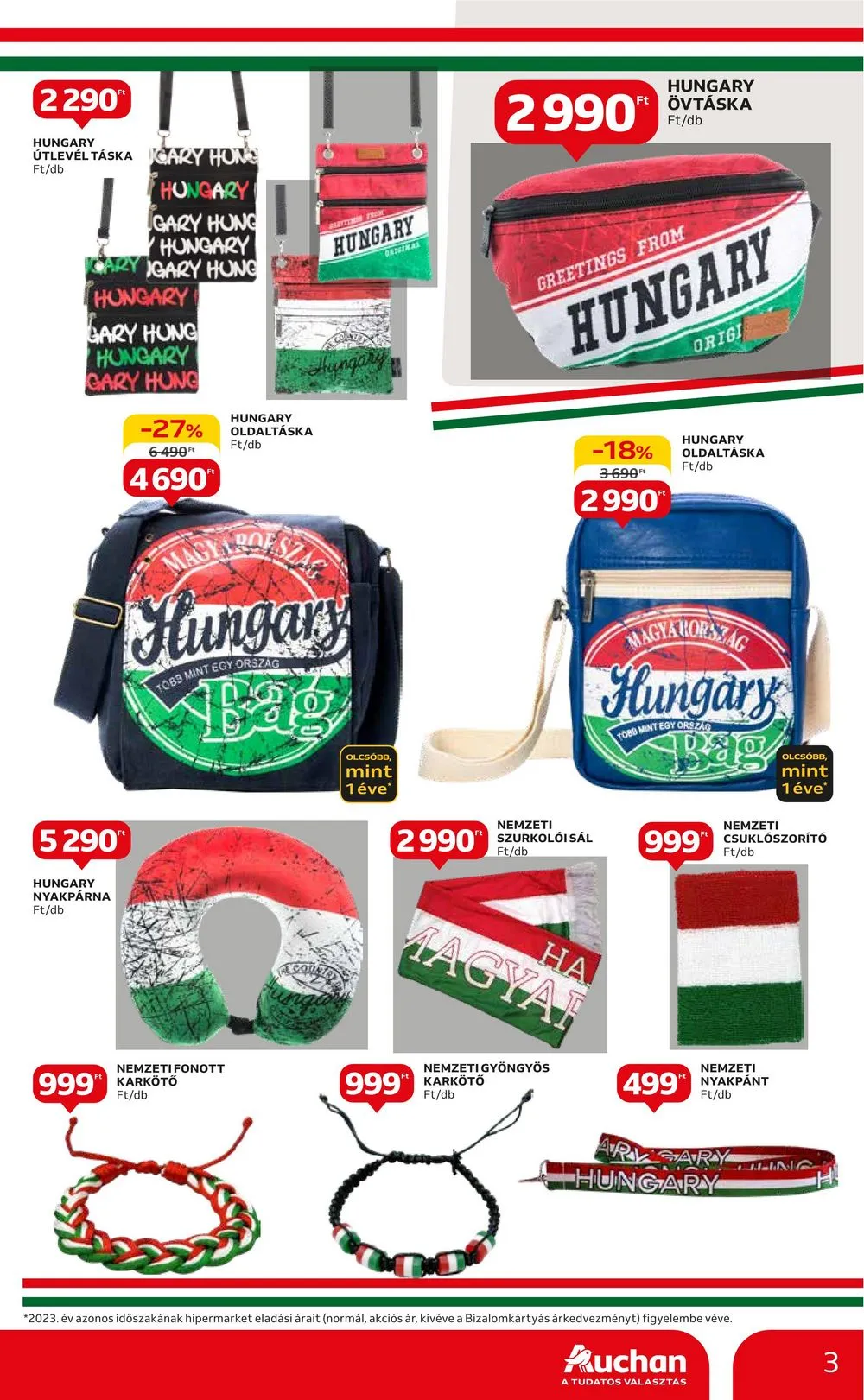 Auchan akciós újság Hipermarket Szurkoloi 06.06–07.04 – 3. oldal