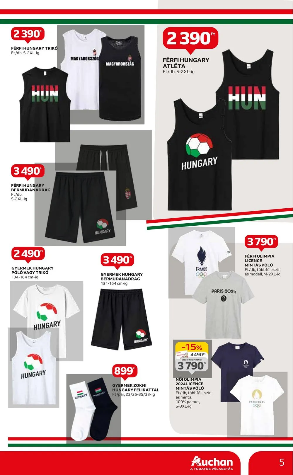 Auchan akciós újság Hipermarket Szurkoloi 06.06–07.04 – 5. oldal
