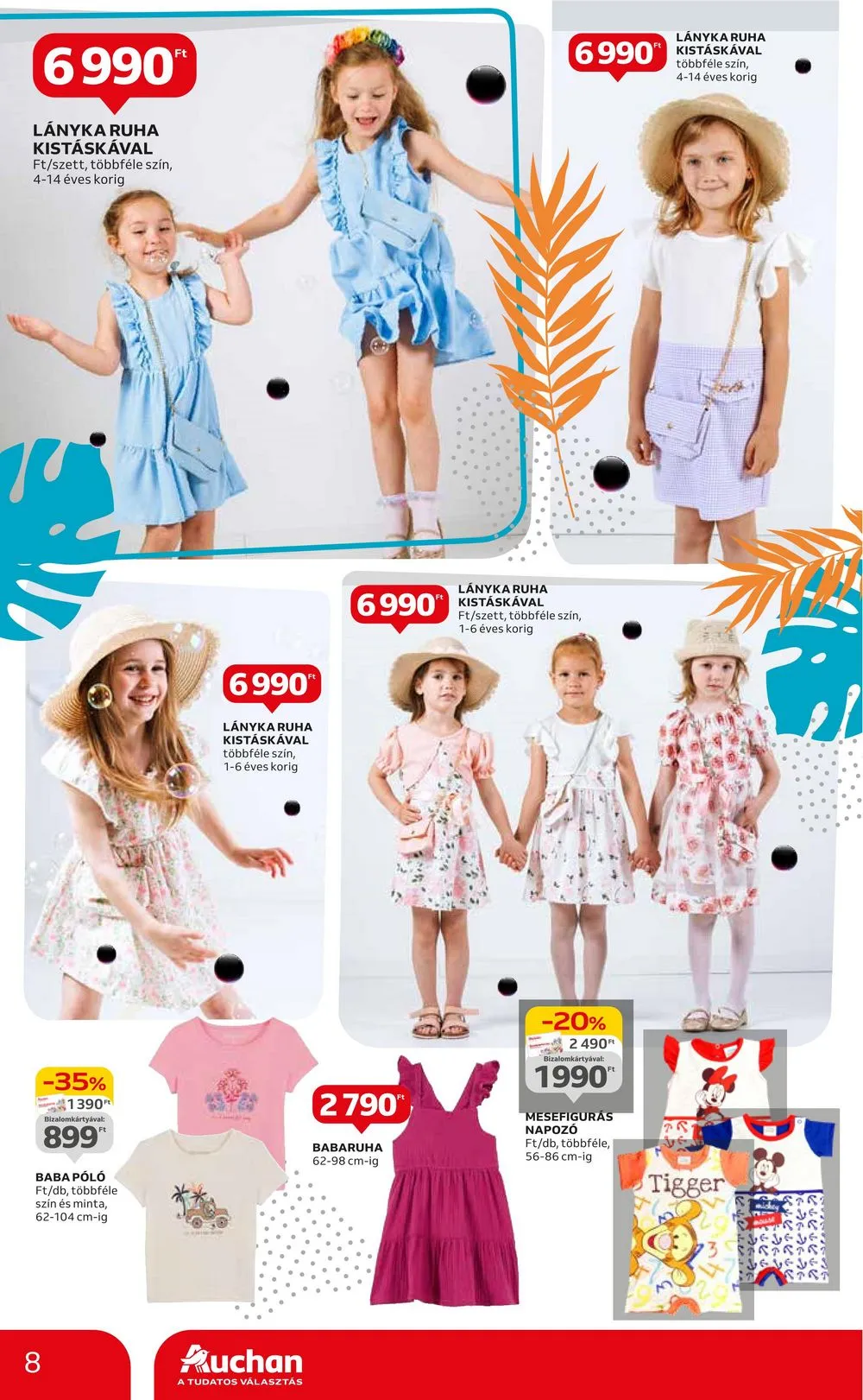 Auchan akciós újság Hipermarket Szurkoloi 06.06–07.04 – 8. oldal