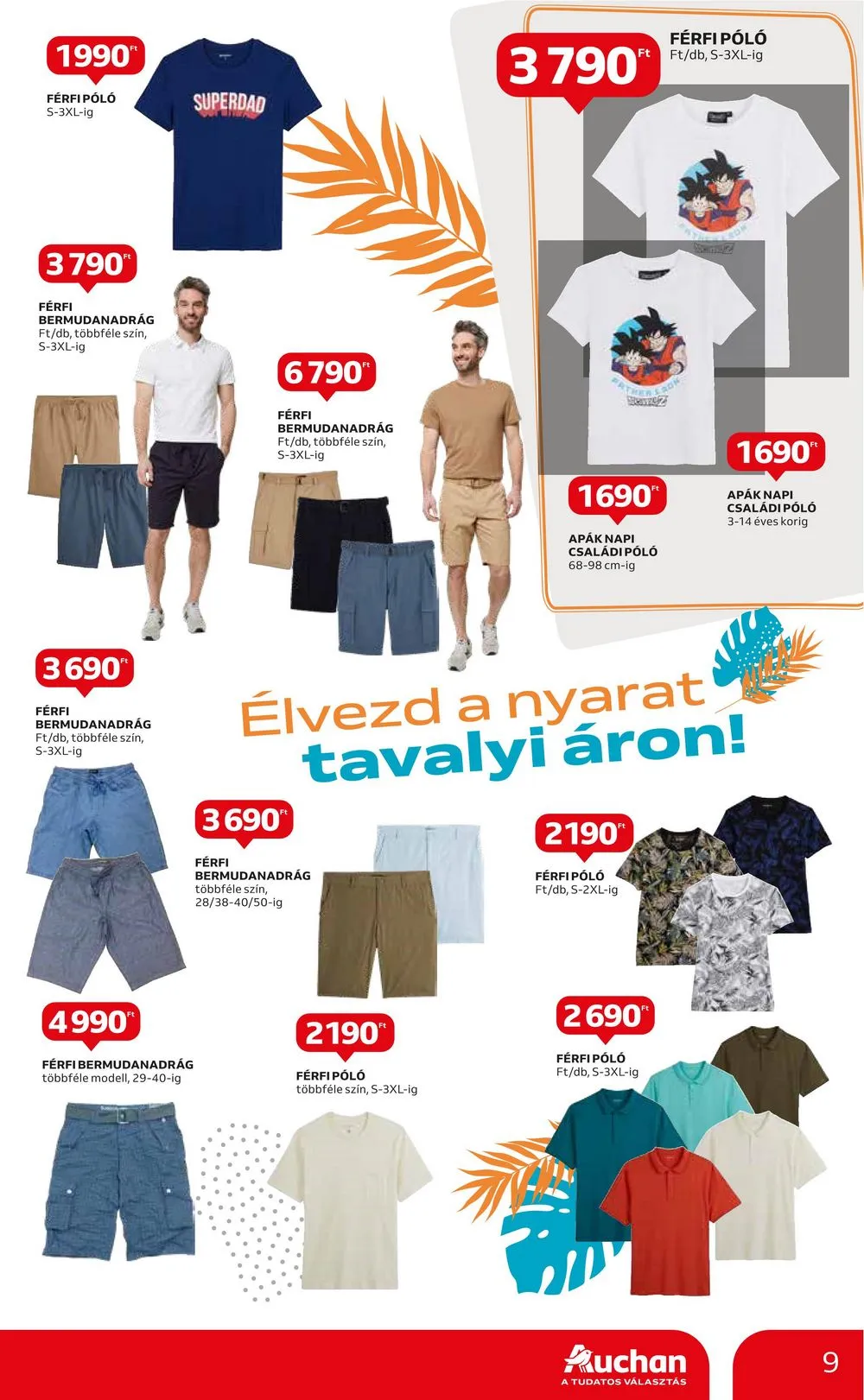 Auchan akciós újság Hipermarket Szurkoloi 06.06–07.04 – 9. oldal