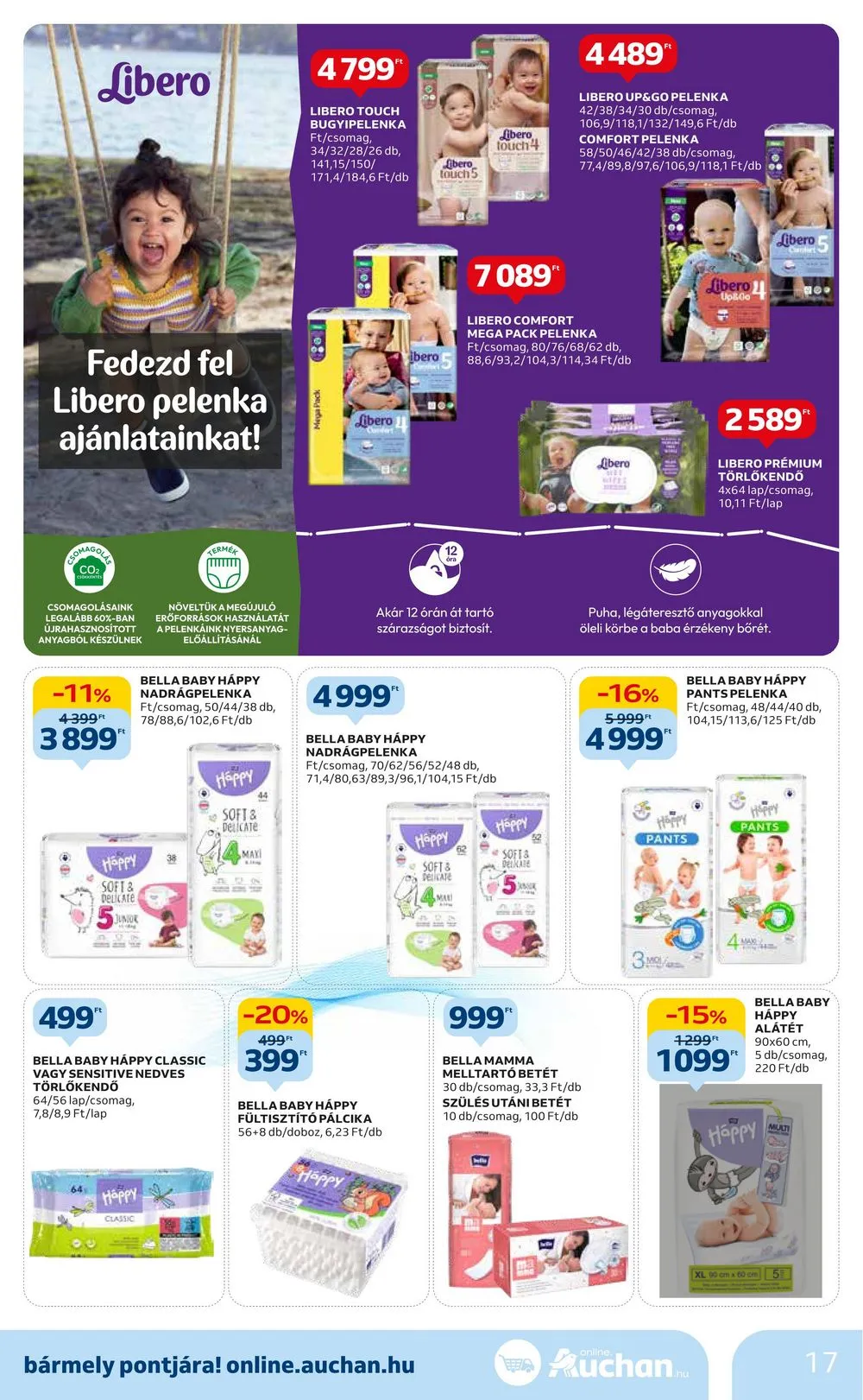 Auchan akciós újság Hipermarket takaritas 12.28–01.24 – 17. oldal