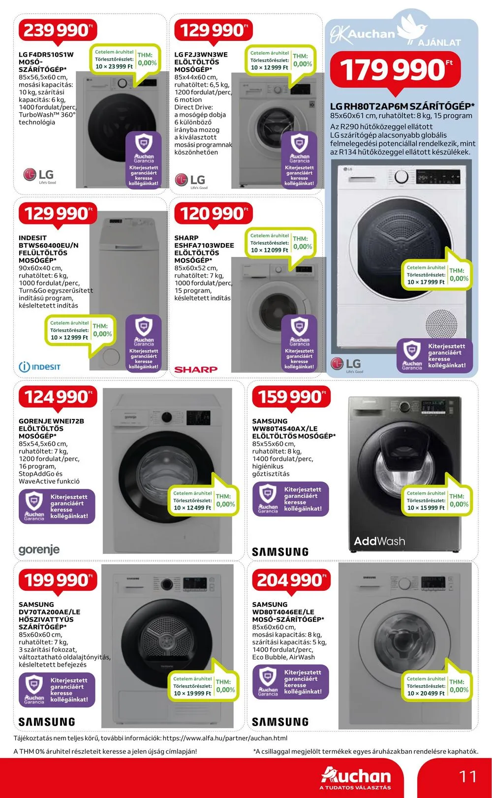 Auchan akciós újság Hipermarket Takaritas 02.08–02.28 – 11. oldal