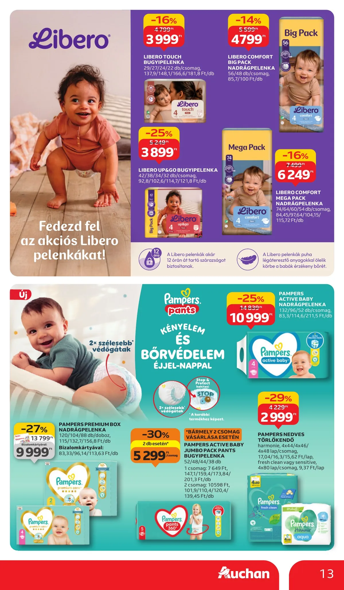 Auchan akciós újság Hipermarket takaritoszer 09.11–10.01 – 13. oldal