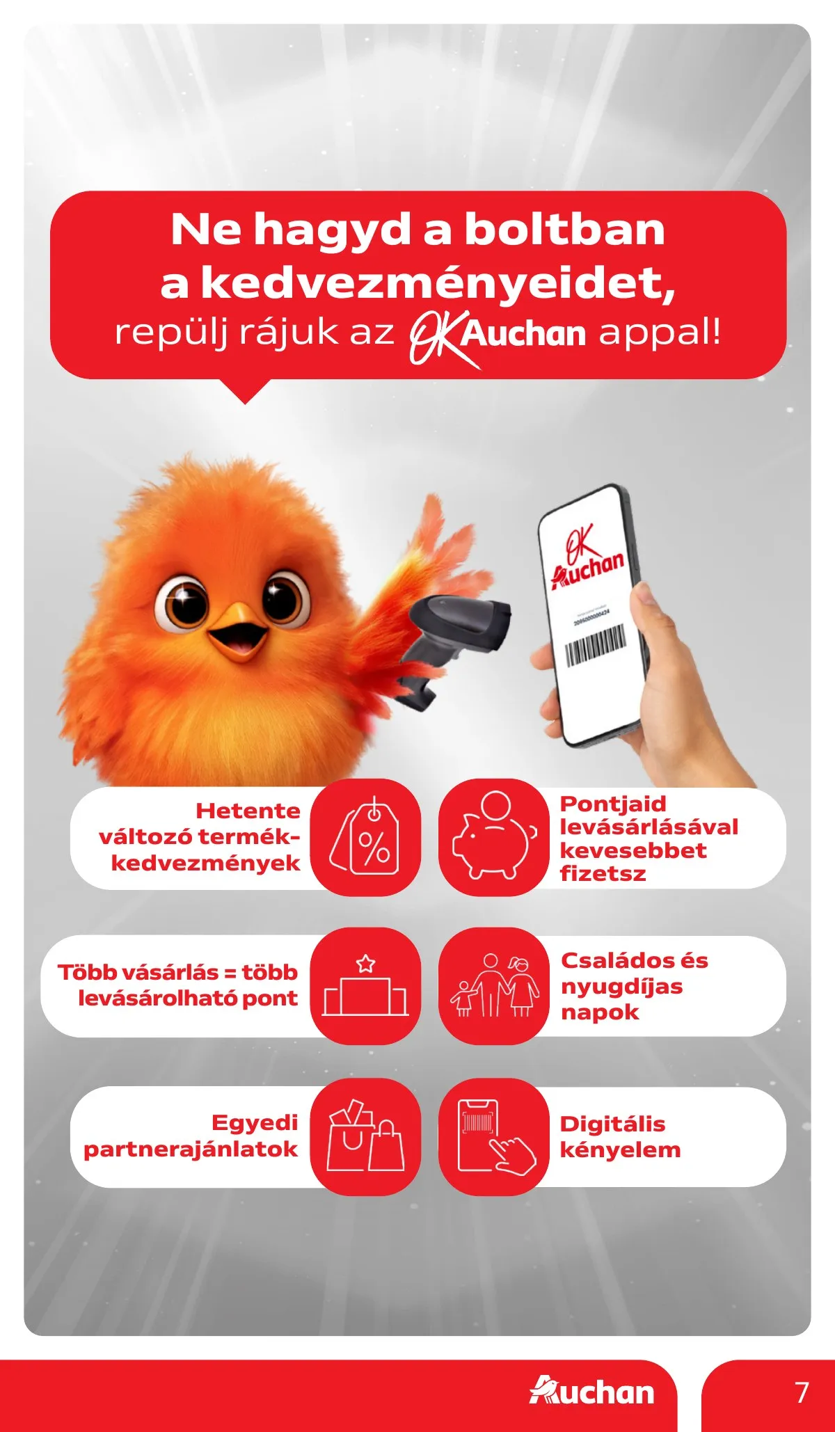 Auchan akciós újság Hipermarket takaritoszer 09.11–10.01 – 7. oldal