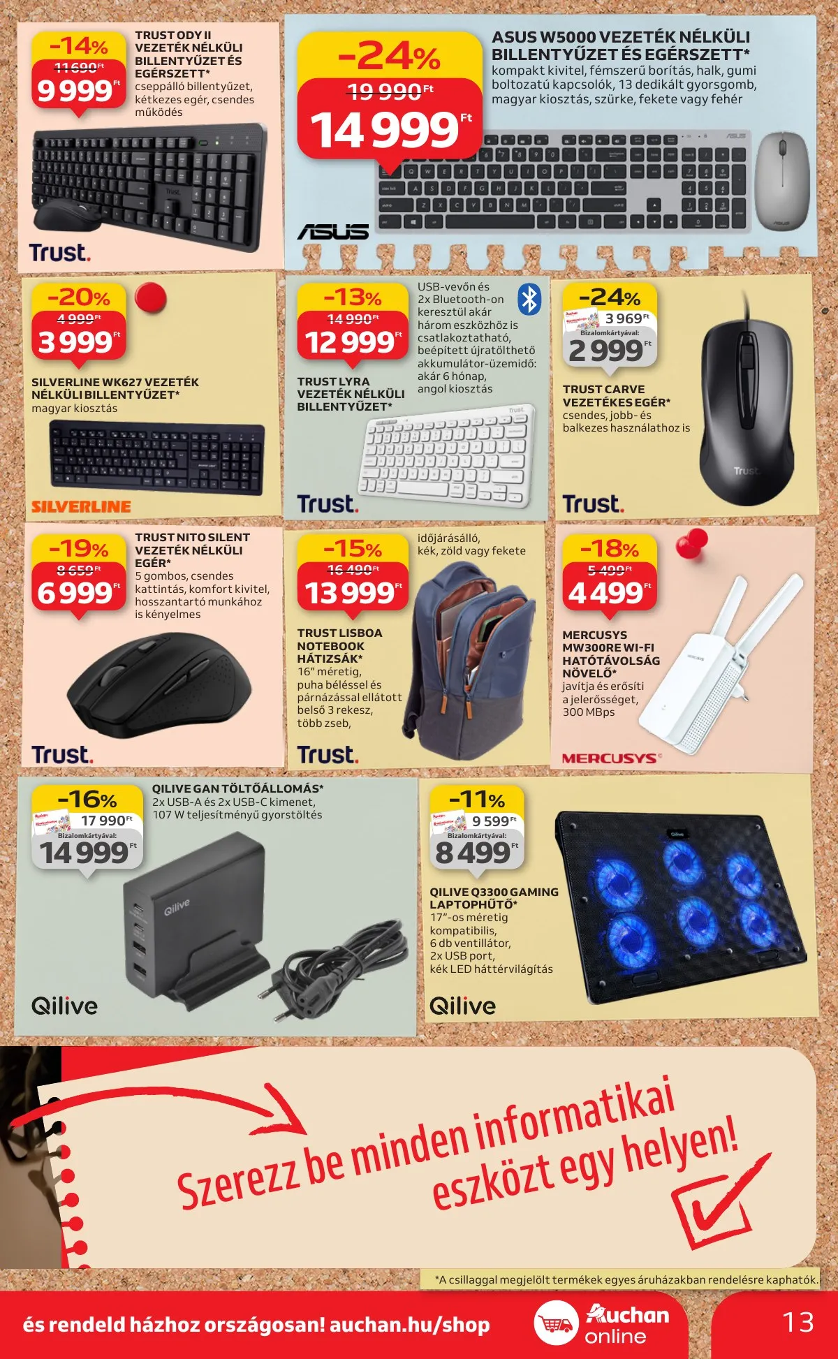 Auchan akciós újság Hipermarket Tanevkezdesi ajanlatok 08.21–09.10 – 13. oldal