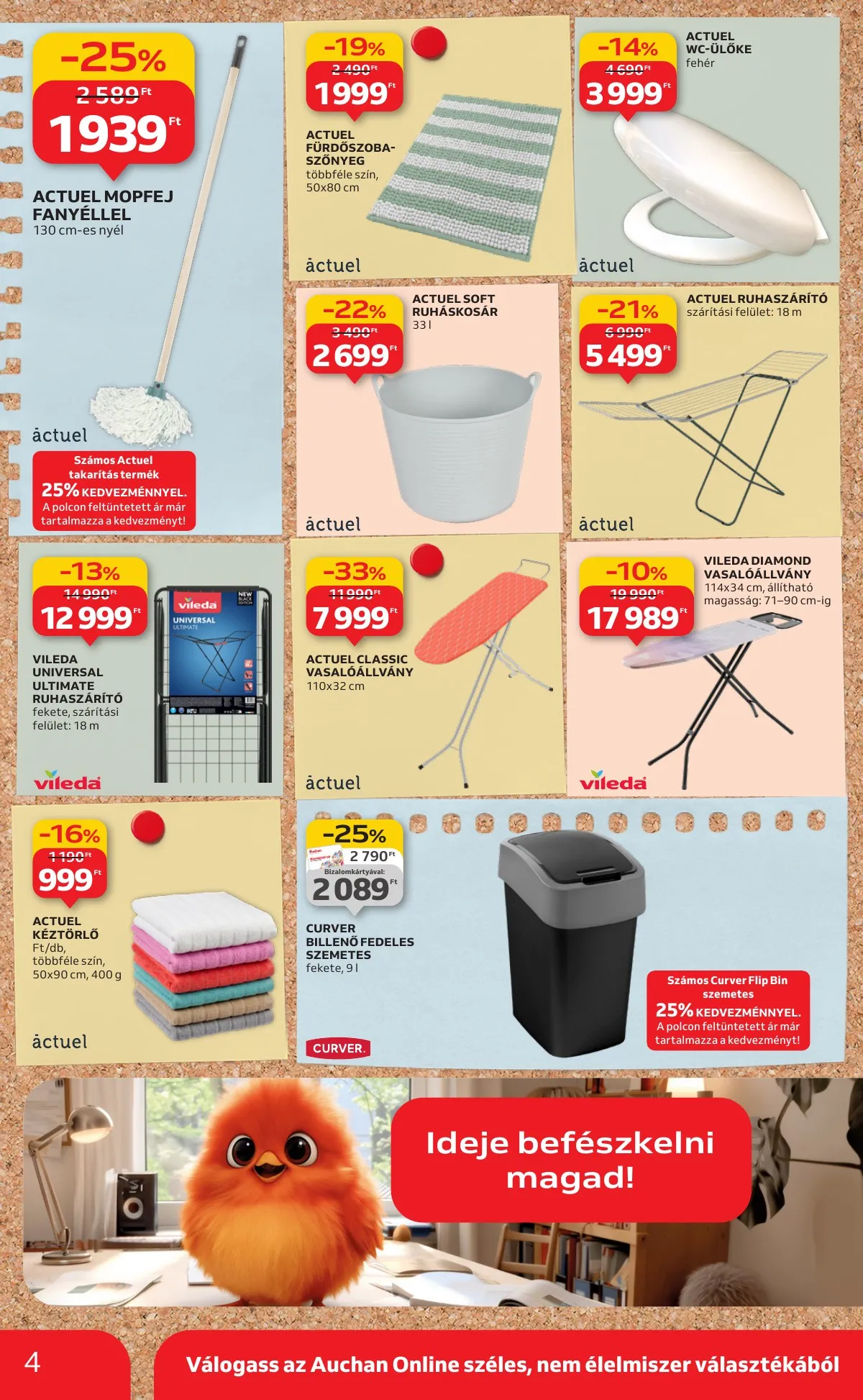 Auchan akciós újság Hipermarket Tanevkezdesi ajanlatok 08.21–09.10 – 4. oldal