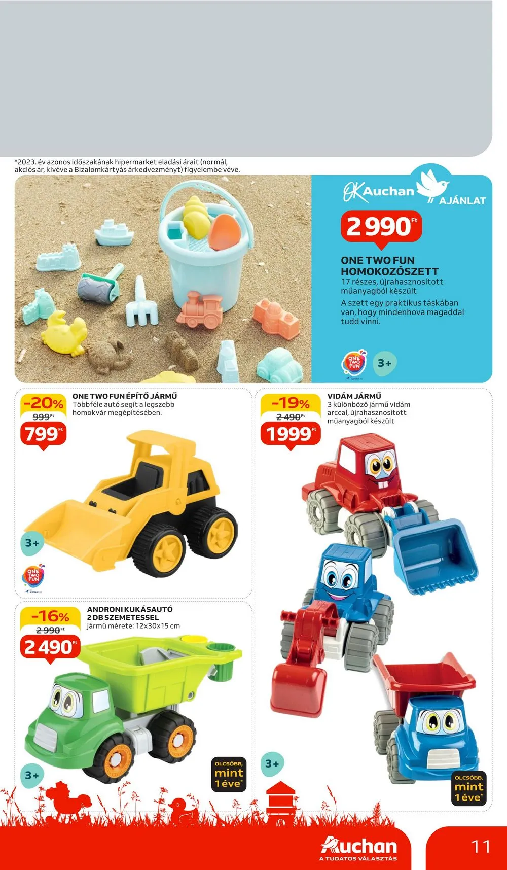 Auchan akciós újság Hipermarket Tavasz 04.11–04.24 – 11. oldal