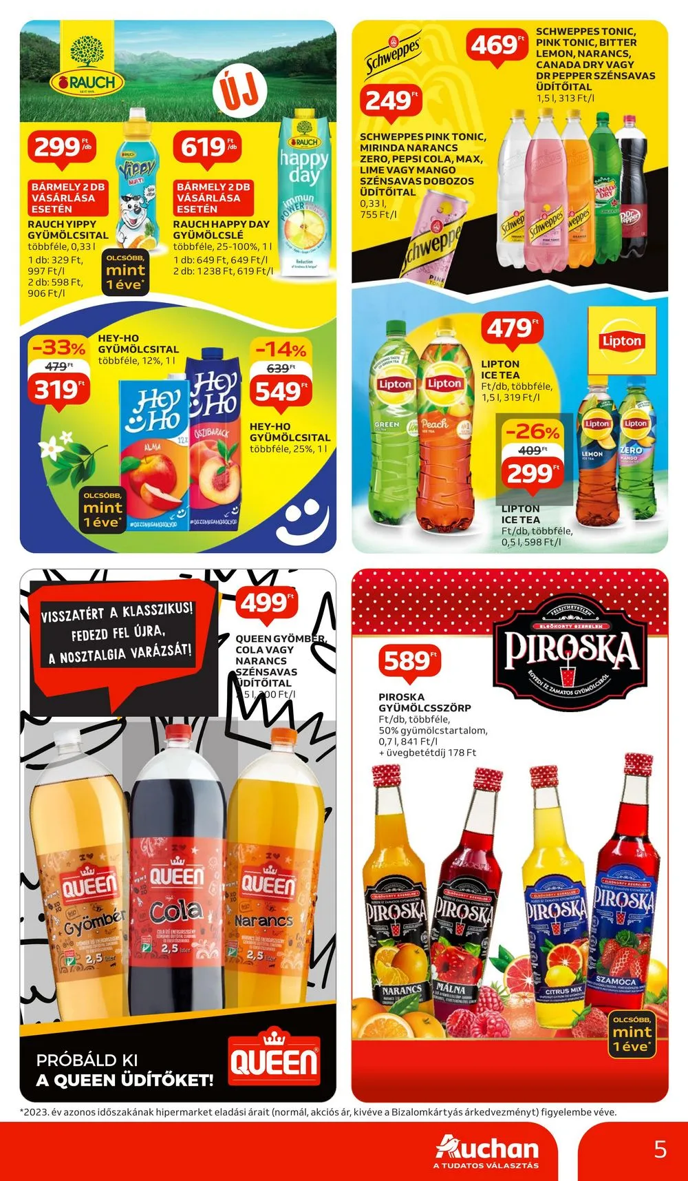 Auchan akciós újság Hipermarket Tavasz 04.11–04.24 – 5. oldal