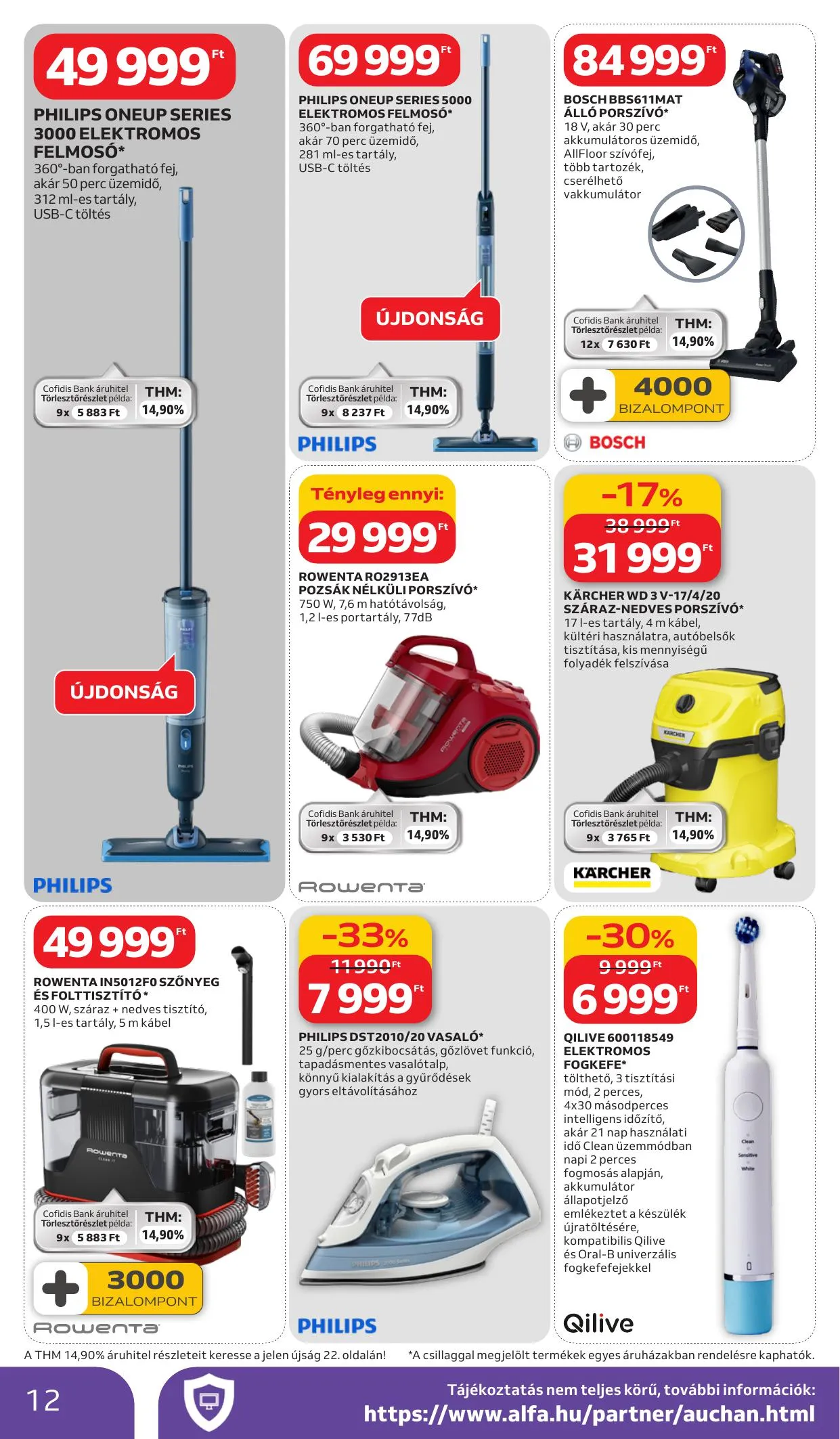 Auchan akciós újság Hipermarket Tavaszi nagytakarítás 03.05–03.18 – 12. oldal