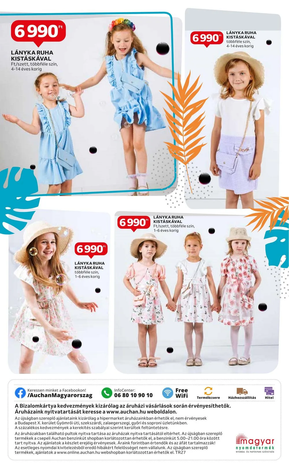 Auchan akciós újság Hipermarket Textil 07.04–07.31 – 12. oldal