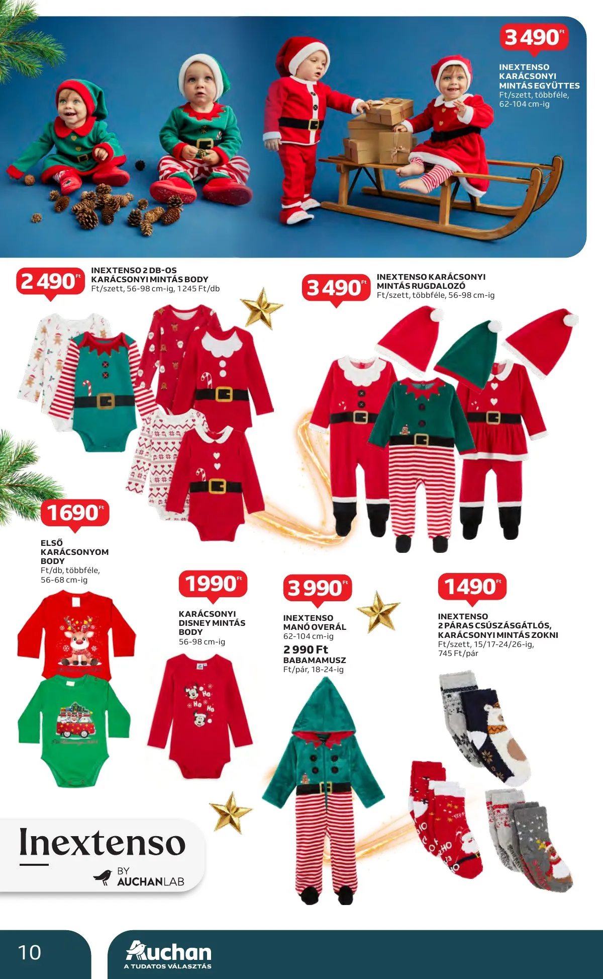 Auchan akciós újság Hipermarket Unnepi 11.21–11.24 – 10. oldal