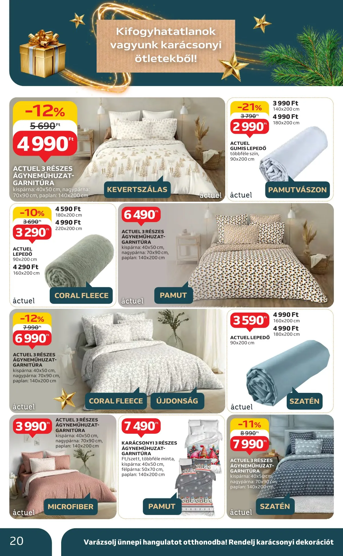 Auchan akciós újság Hipermarket Unnepi 11.21–11.24 – 20. oldal