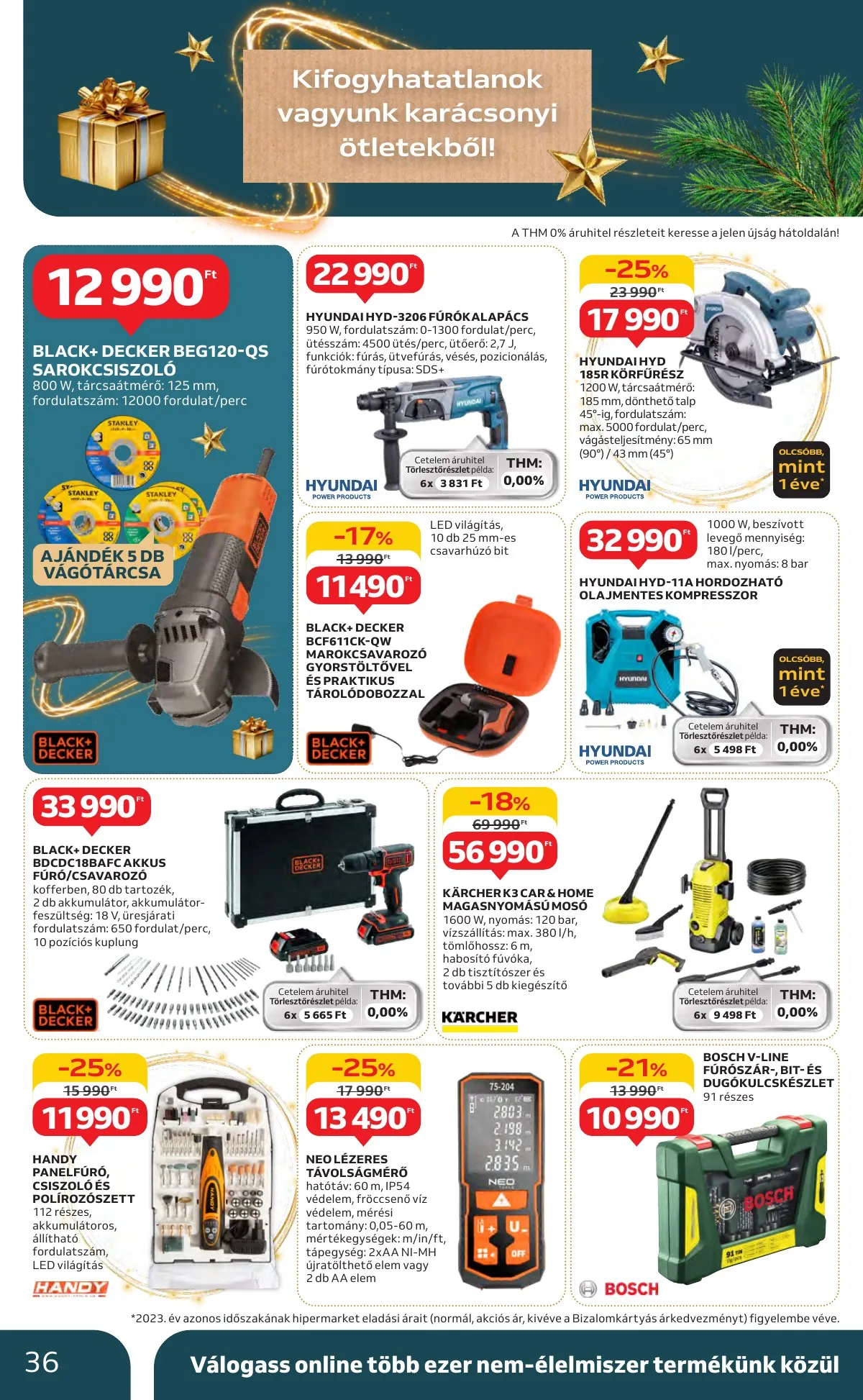 Auchan akciós újság Hipermarket Unnepi 11.21–11.24 – 36. oldal