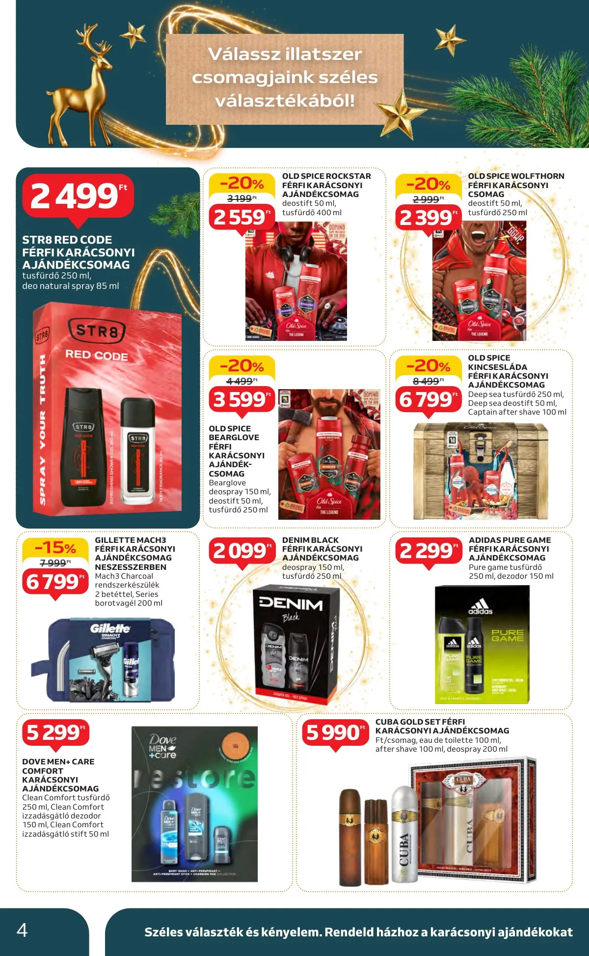 Auchan akciós újság Hipermarket Unnepi 11.21–11.24 – 4. oldal