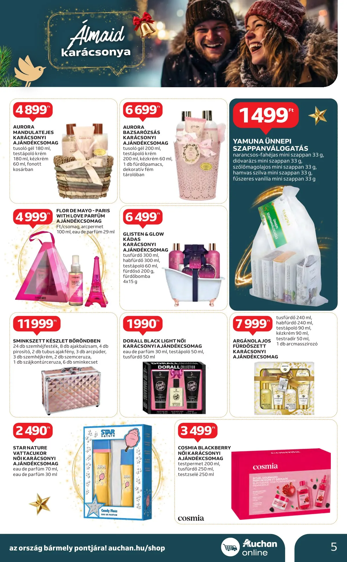 Auchan akciós újság Hipermarket Unnepi 11.21–11.24 – 5. oldal