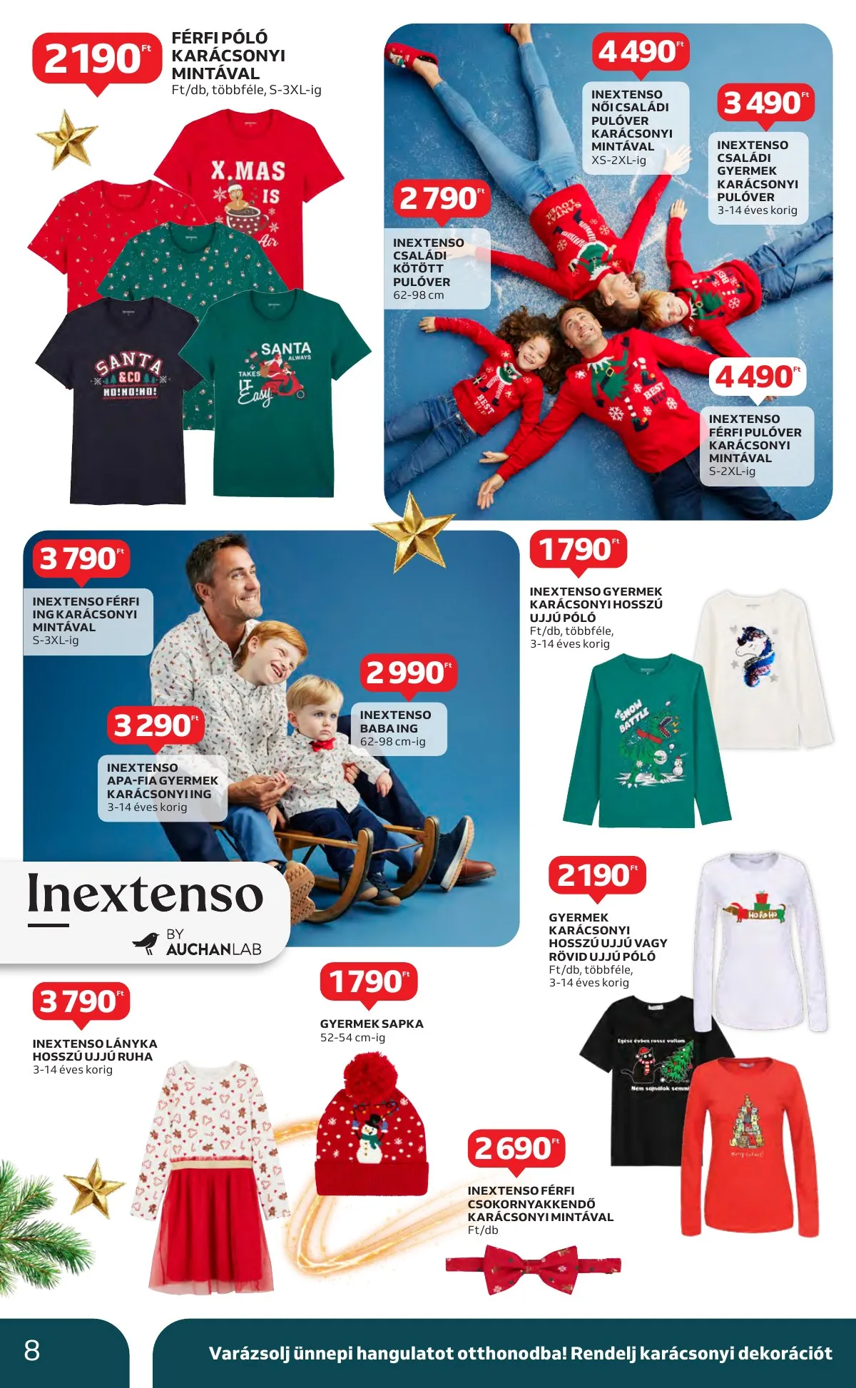 Auchan akciós újság Hipermarket Unnepi 11.21–11.24 – 8. oldal