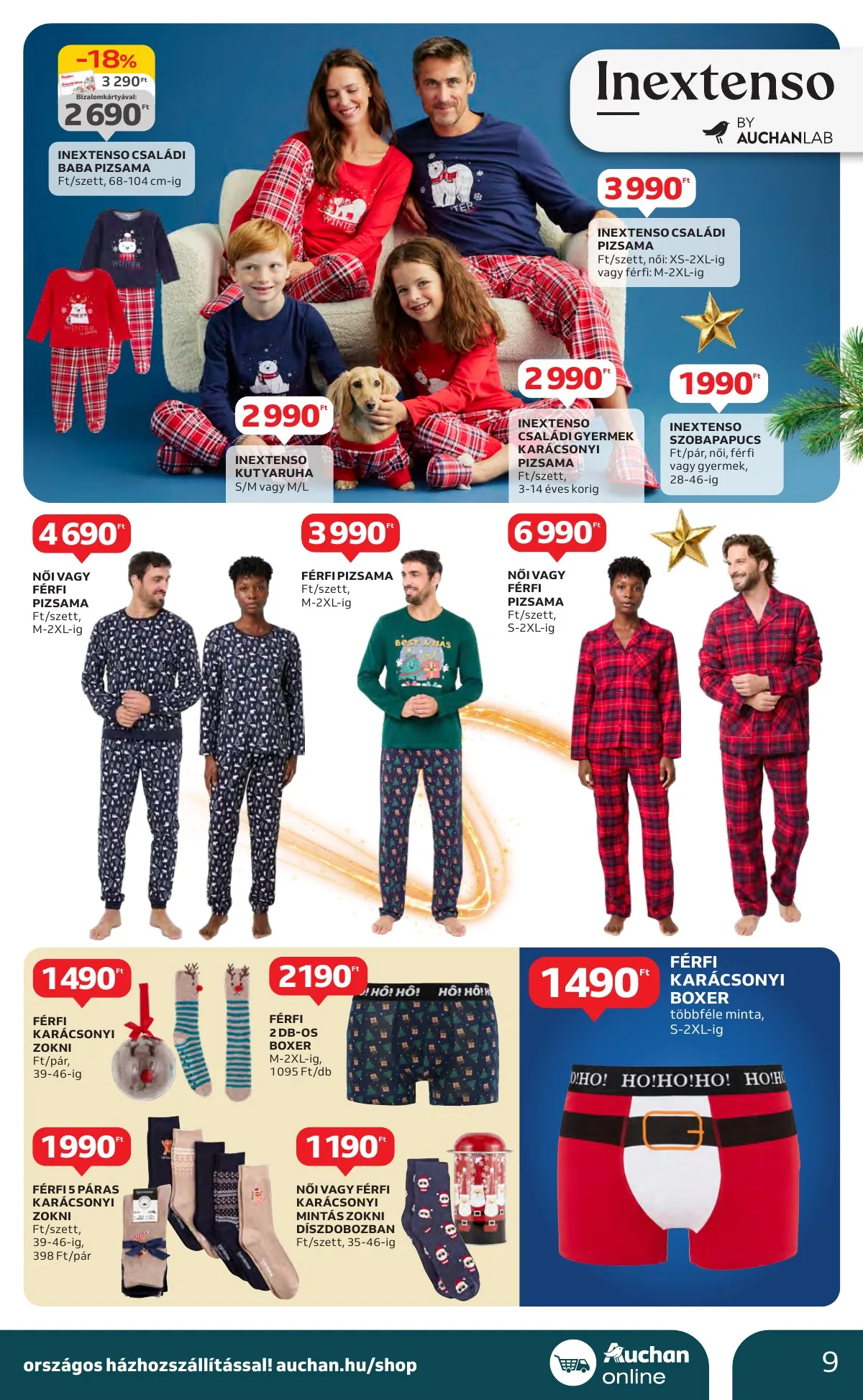 Auchan akciós újság Hipermarket Unnepi 11.21–11.24 – 9. oldal