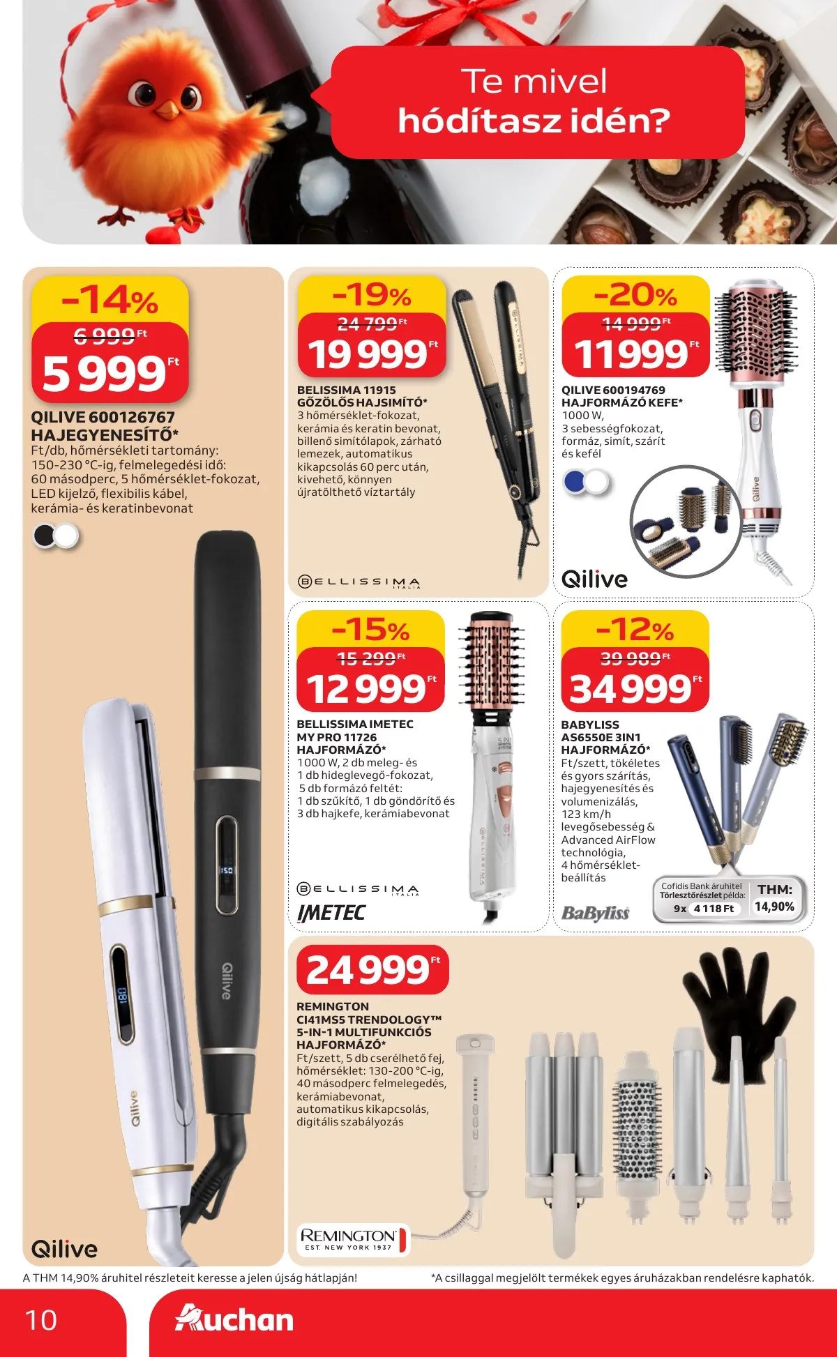 Auchan akciós újság Hipermarket Valentin nap 02.05–02.18 – 10. oldal