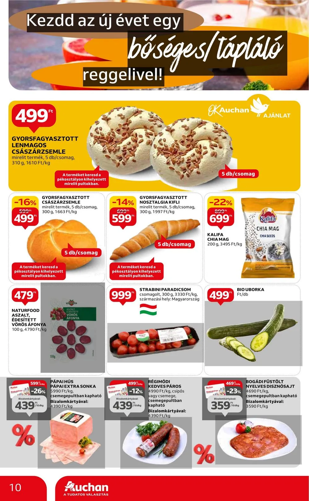 Auchan akciós újság Hipermarket XXL 01.25–02.07 – 10. oldal