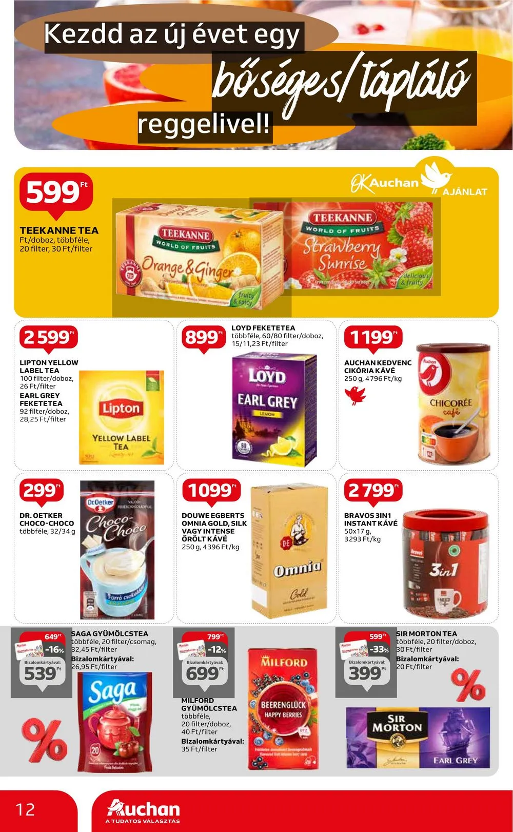 Auchan akciós újság Hipermarket XXL 01.25–02.07 – 12. oldal