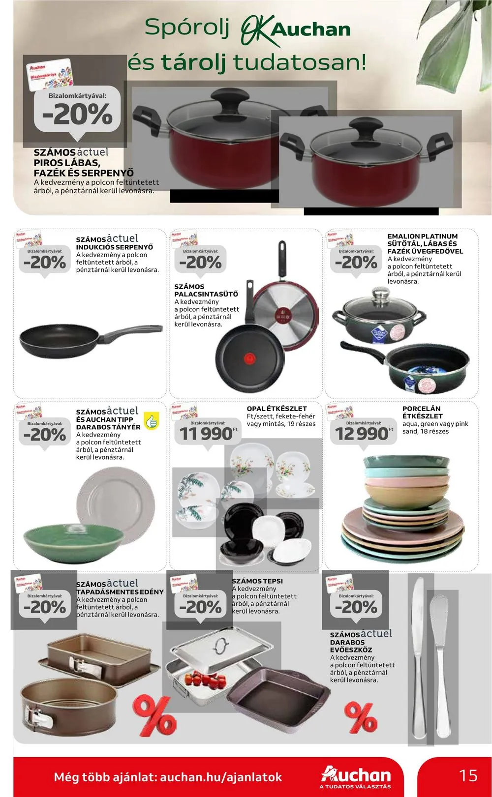 Auchan akciós újság Hipermarket XXL 01.25–02.07 – 15. oldal