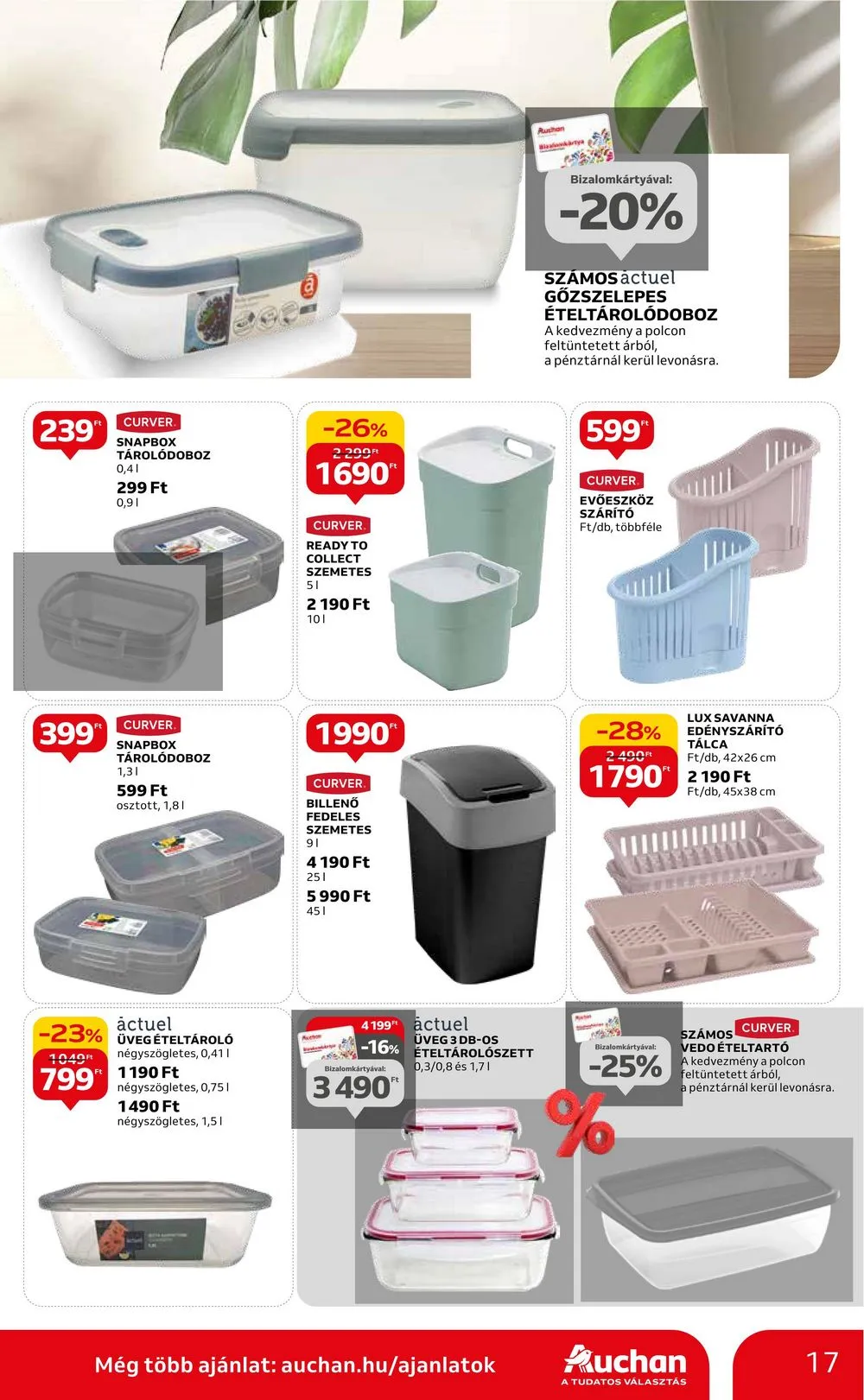 Auchan akciós újság Hipermarket XXL 01.25–02.07 – 17. oldal