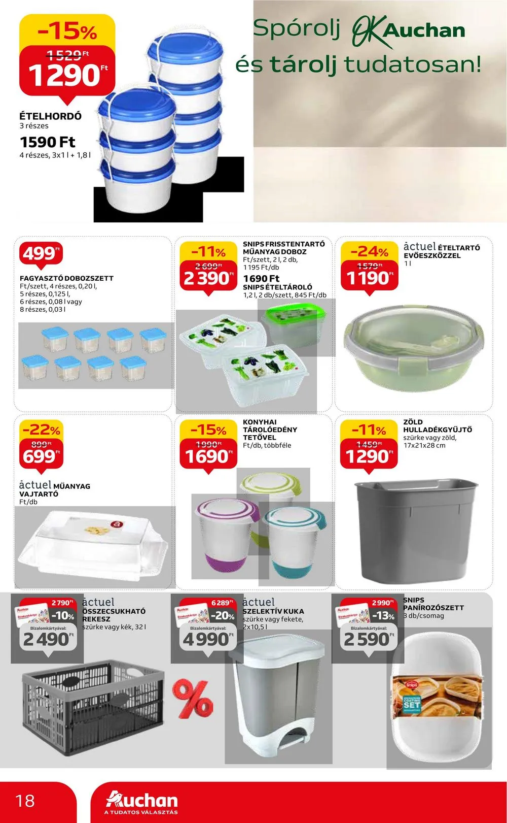 Auchan akciós újság Hipermarket XXL 01.25–02.07 – 18. oldal