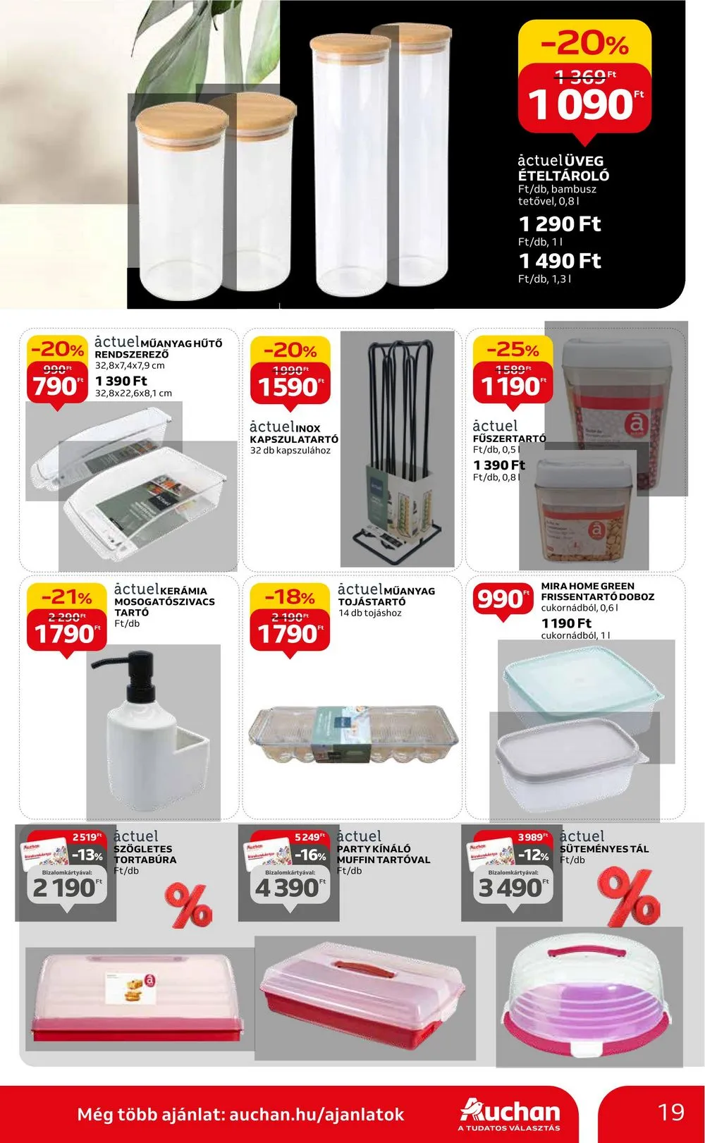 Auchan akciós újság Hipermarket XXL 01.25–02.07 – 19. oldal