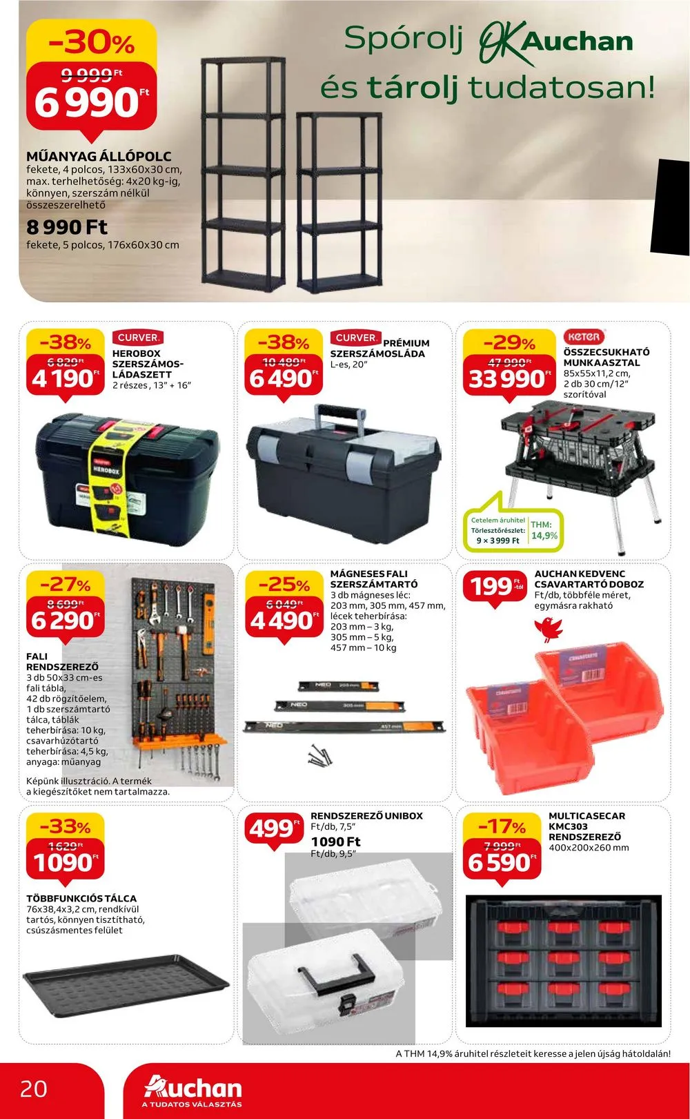 Auchan akciós újság Hipermarket XXL 01.25–02.07 – 20. oldal
