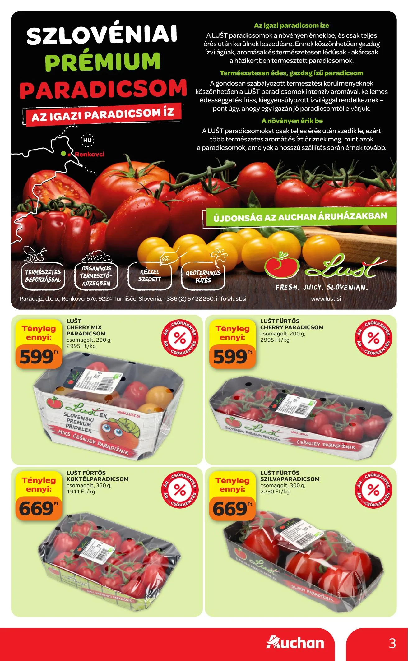 Auchan akciós újság Hipermarket Zoldseg Gyumolcs 08.13–08.19 – 3. oldal